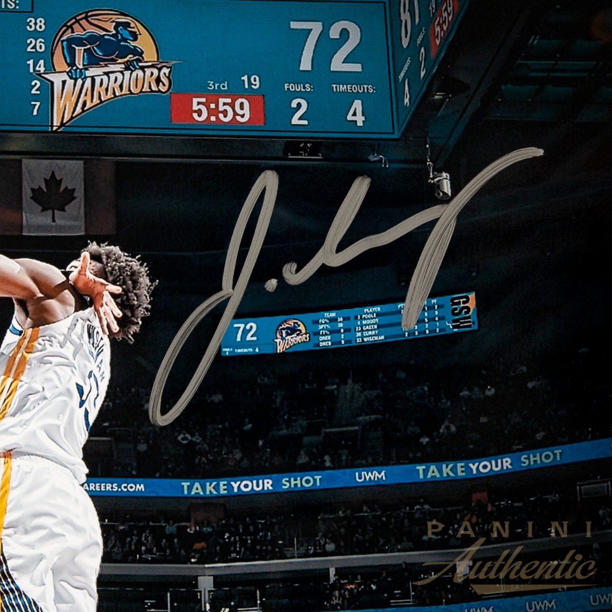 Panini America Jaden Ivey Autographed 16x20 