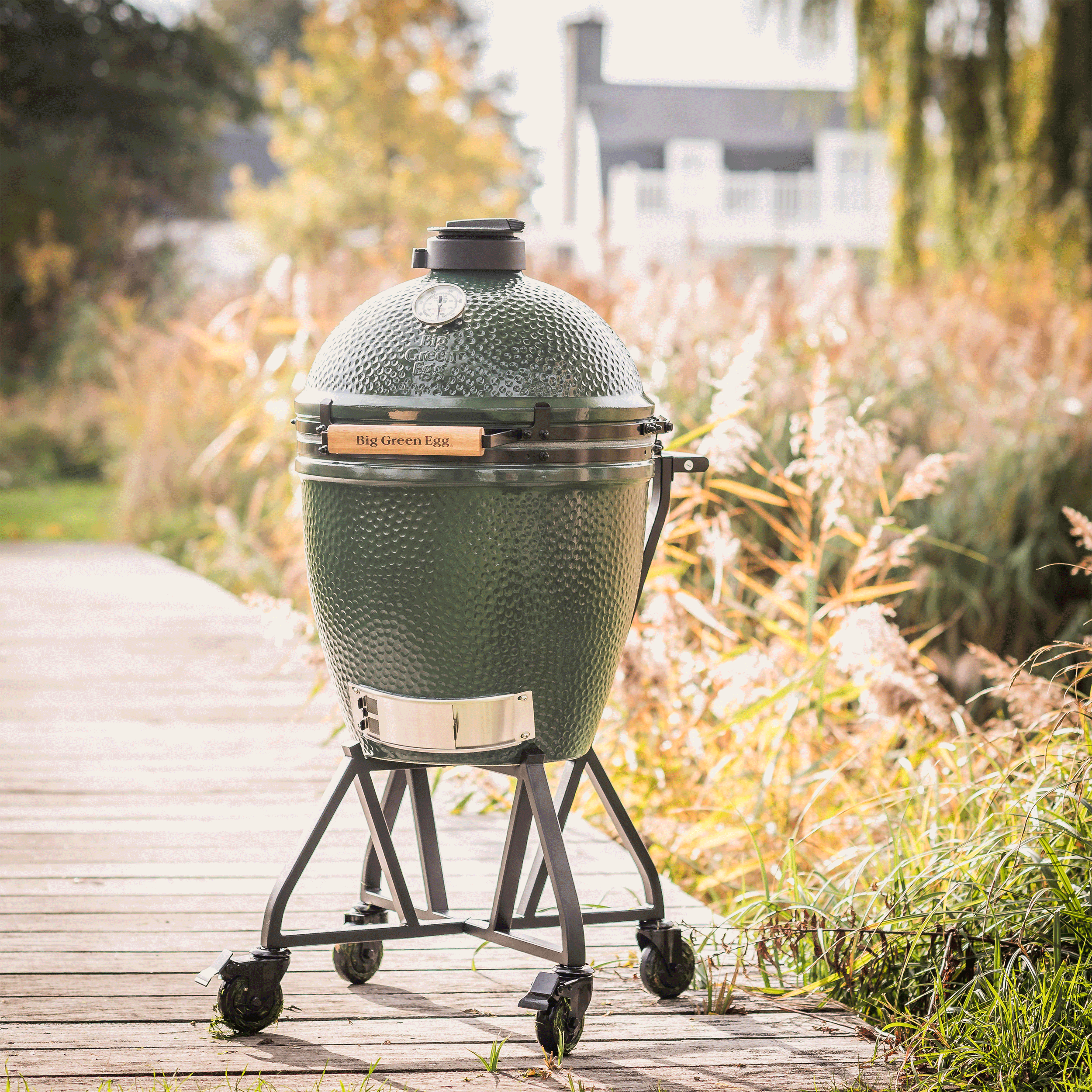 Big Green Egg Medium Big Green Egg in an intEGGrated Nest+Handler Package
