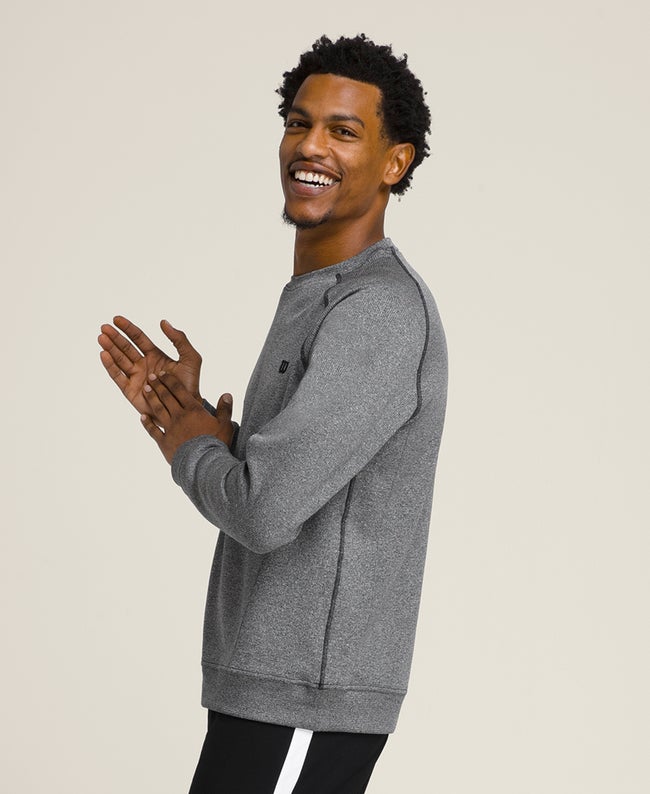 wilson Milton Merino Wool Tech Crewneck