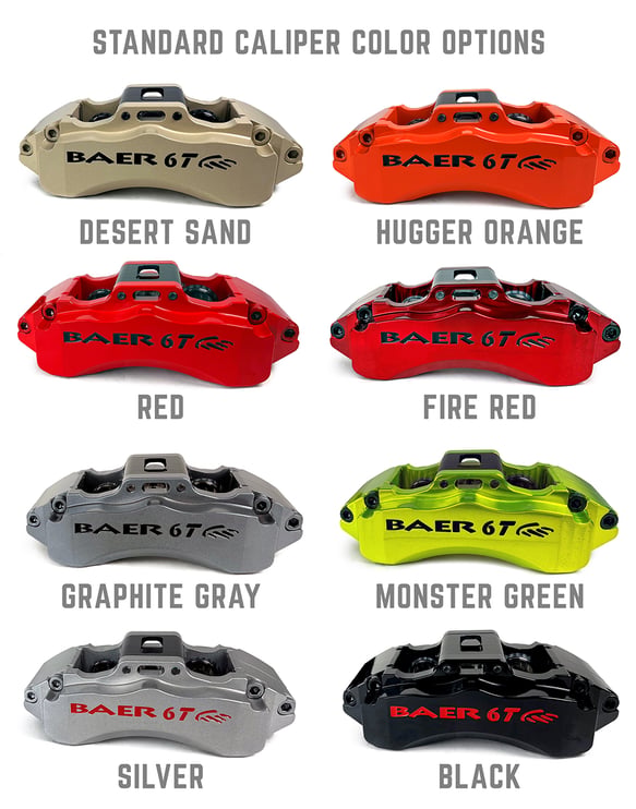 Holley Baer Brakes 13.5
