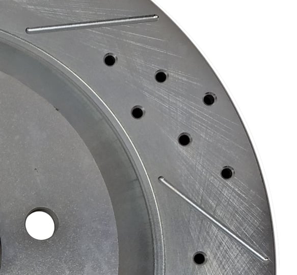 Holley Baer Brakes BIG Claw Performance Rotors, Rear