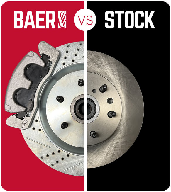 Holley Baer Brakes BIG Claw Performance Rotors, Front
