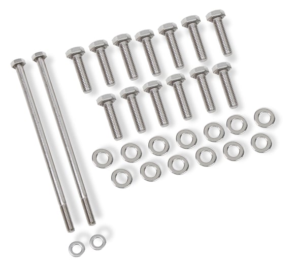 Holley Level 4 LS Swap Kit -Cast Iron Manifolds and 2.5