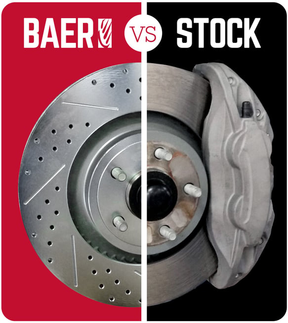 Holley Baer Brakes Claw Rotor and Pad Combo Kit, Front