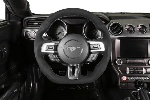 Holley REKUDO Steering Wheel - Alcantara Wrapped - Heated