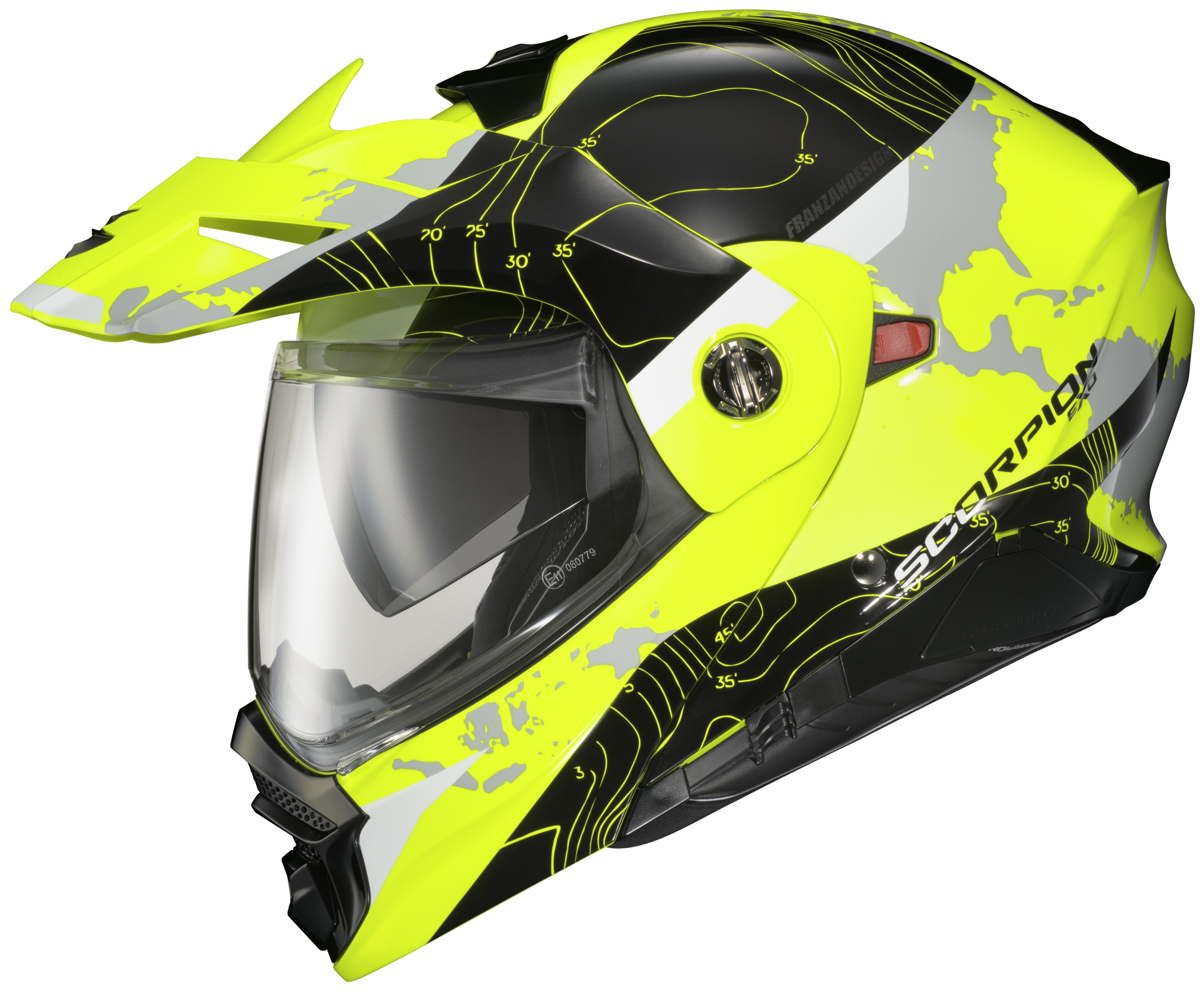 Scorpion EXO-AT960 Topographic Helmet