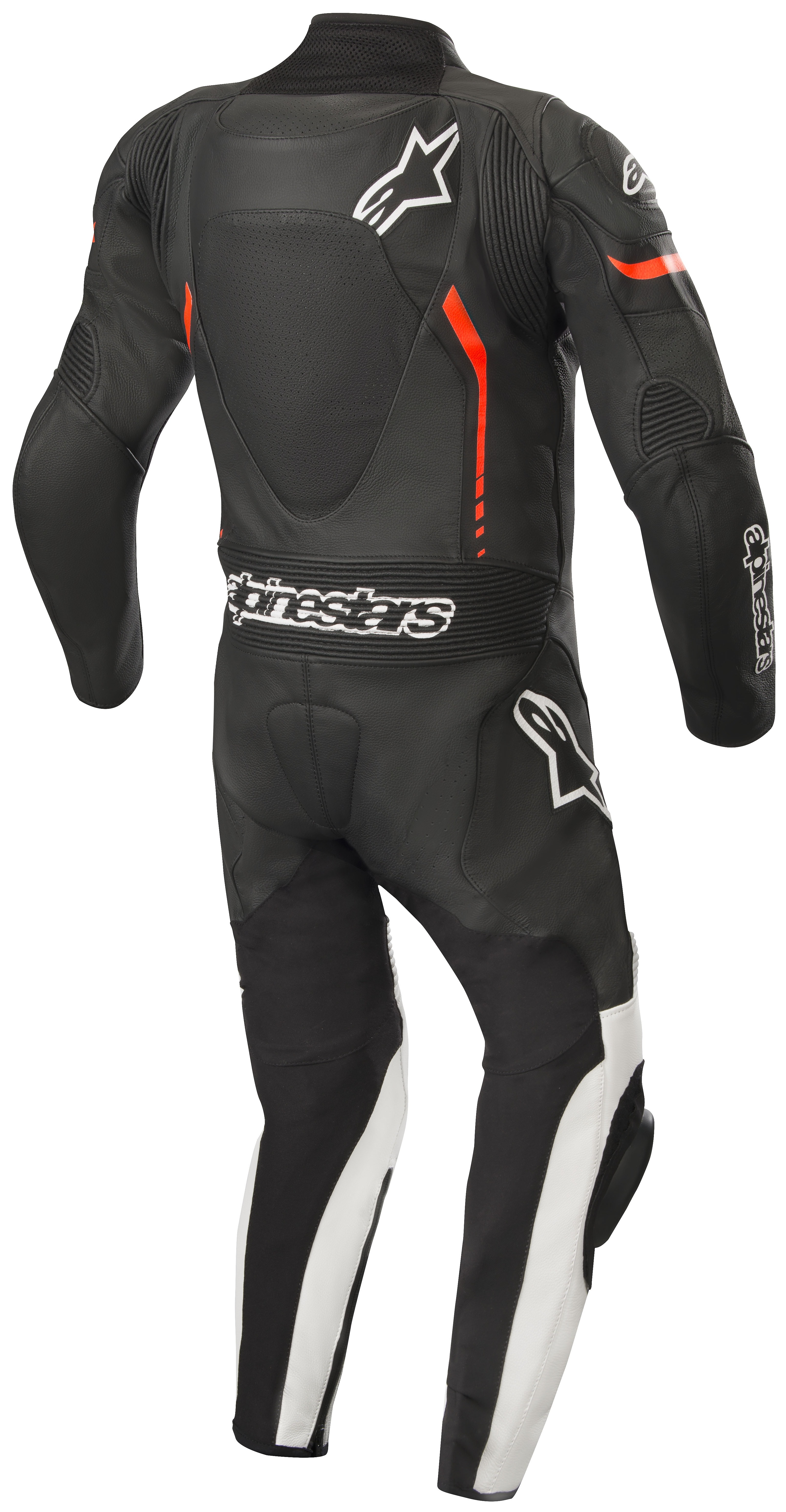 Alpinestars Youth GP Plus Cup Race Suit Black/White/Fluo Red / 150 [Blemished - Very Good]