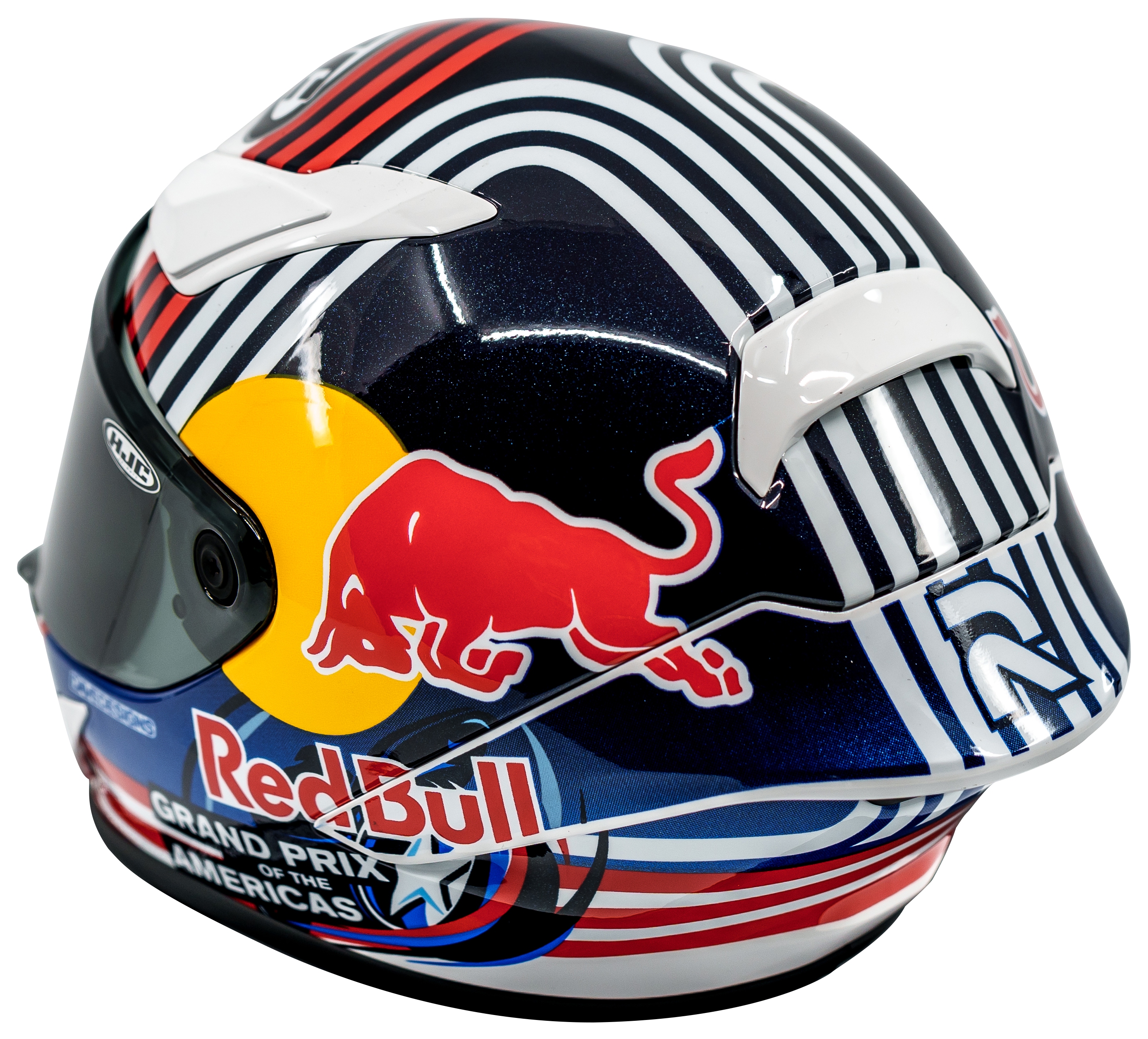 HJC Miniature RPHA 1N Limited Edition Red Bull Replica Helmet