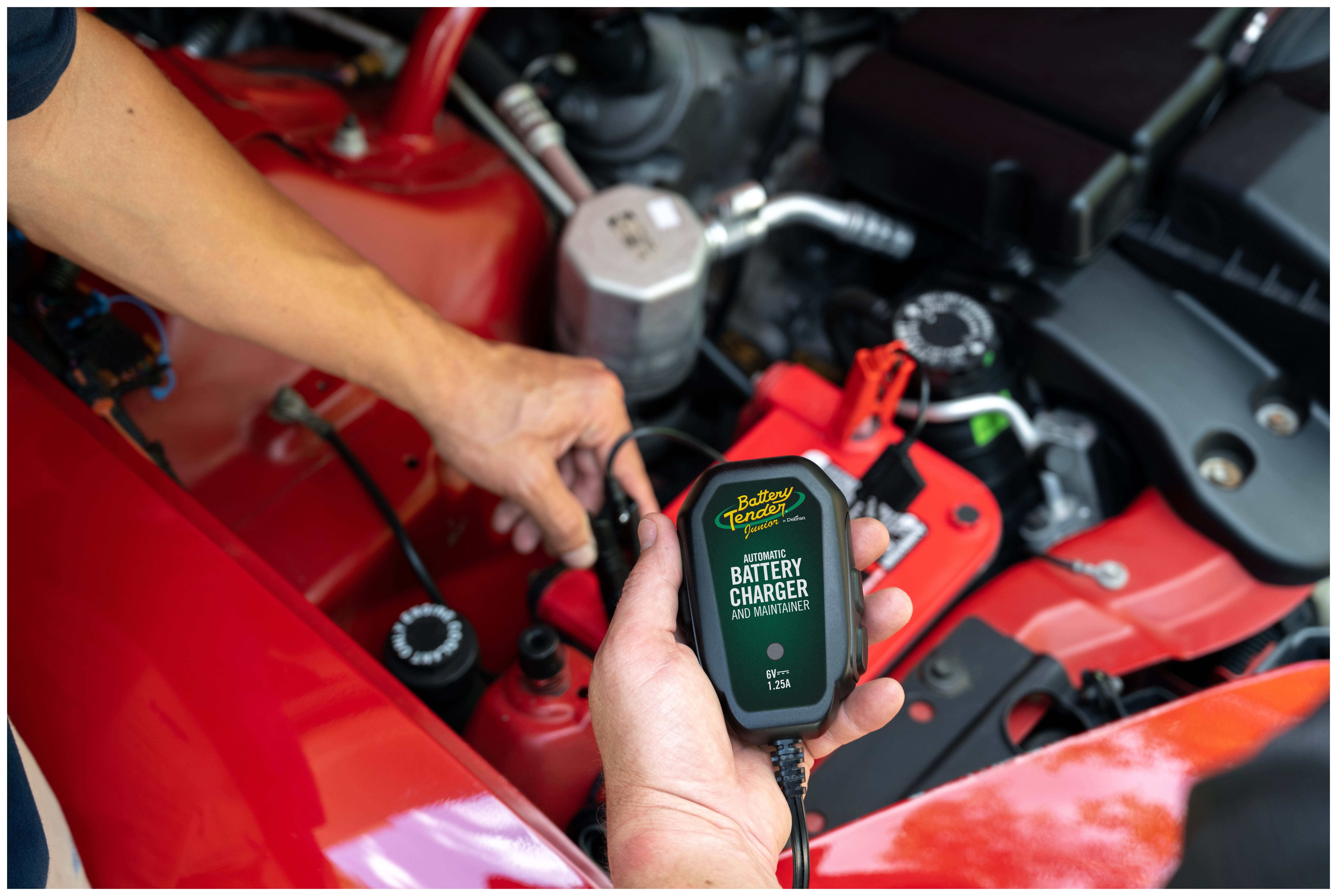 Battery Tender Junior 1.25 Amp 6V Battery Charger