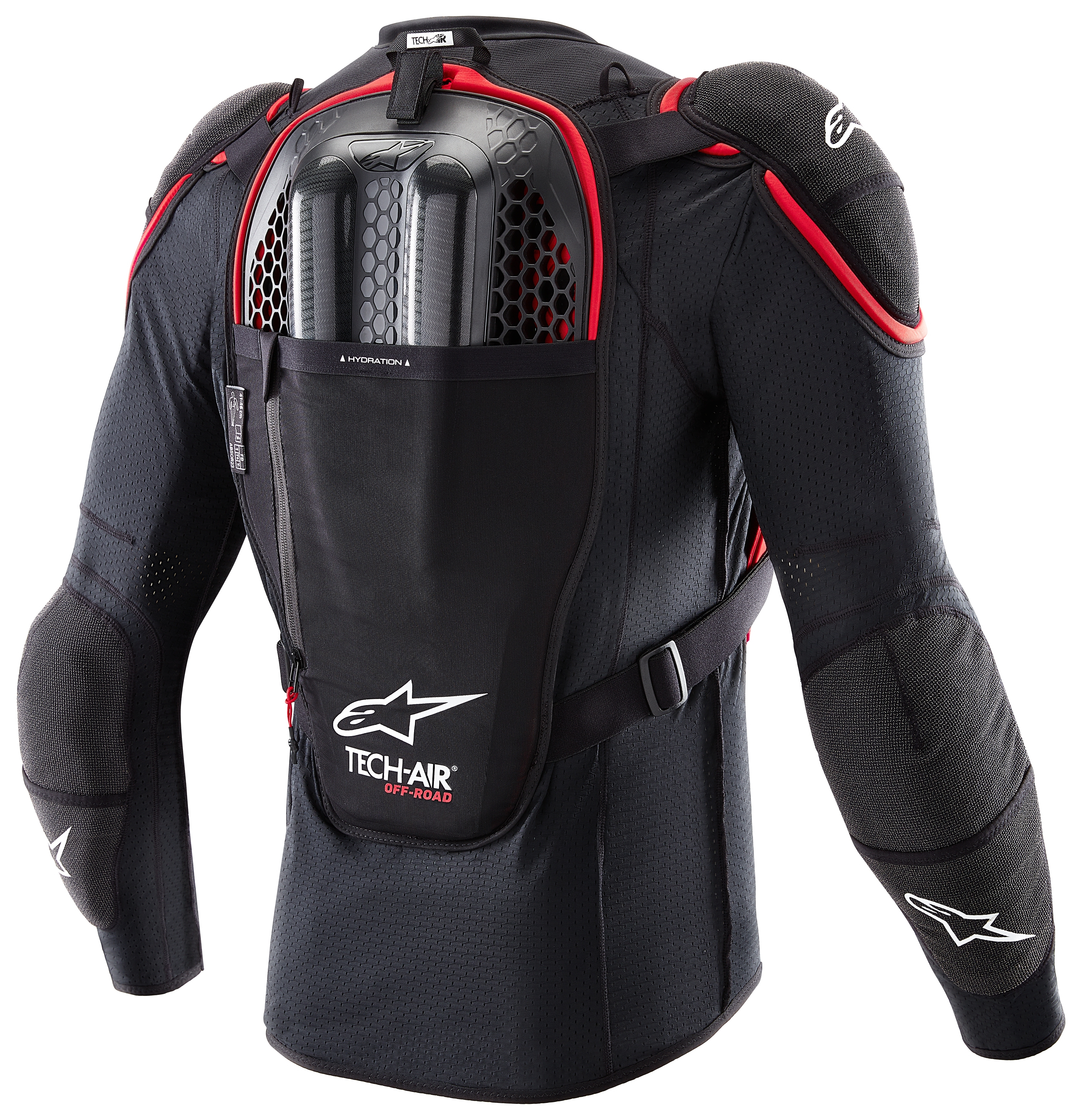 Alpinestars Tech-Air Off-Road Airbag System Black/Red / 2XL [Open Box]