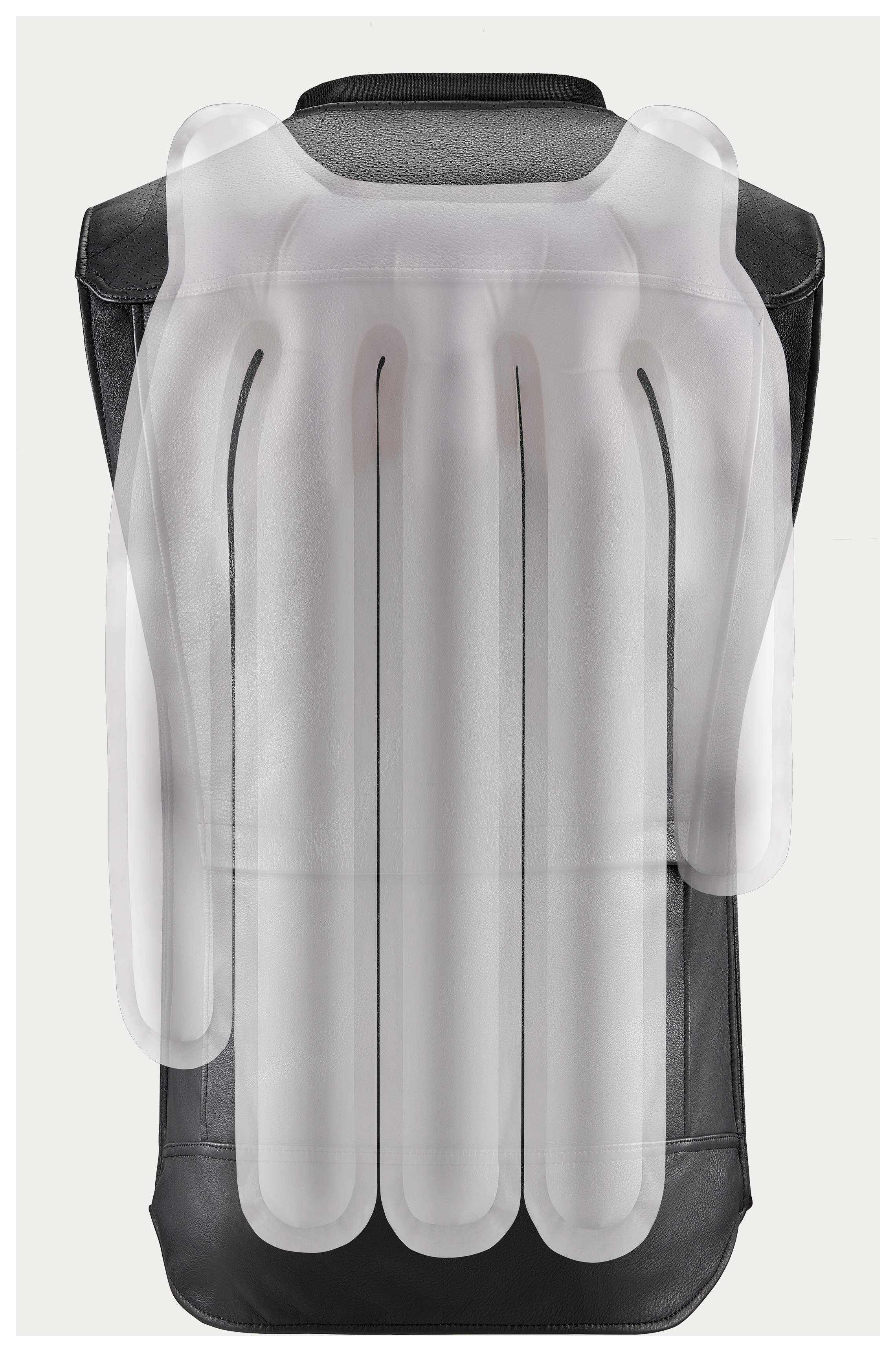Alpinestars Tech-Air 3 Leather Vest Airbag System Black / 2XL [Open Box]