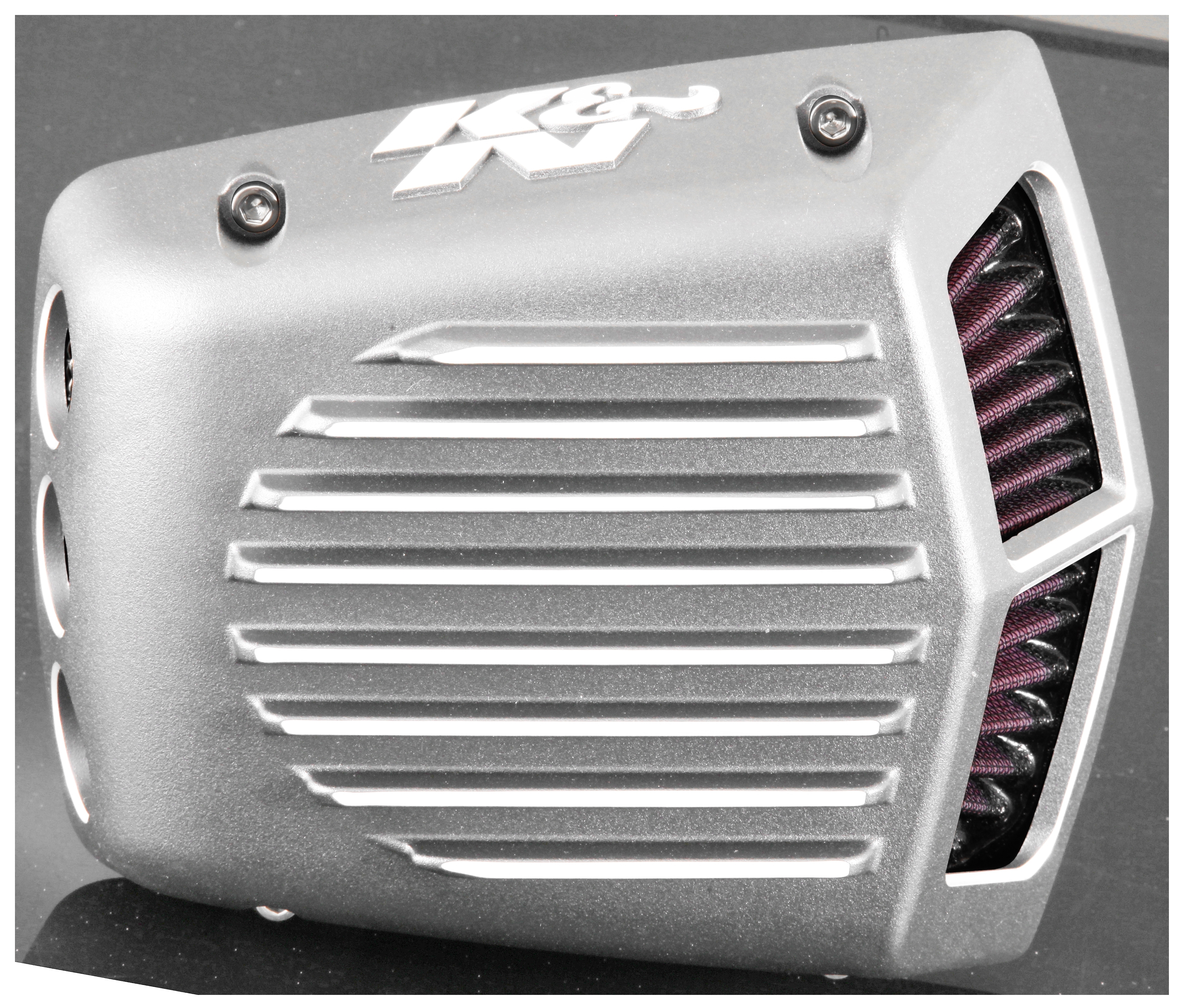 K&N Street Metal Shaker Air Intake Kit For Harley