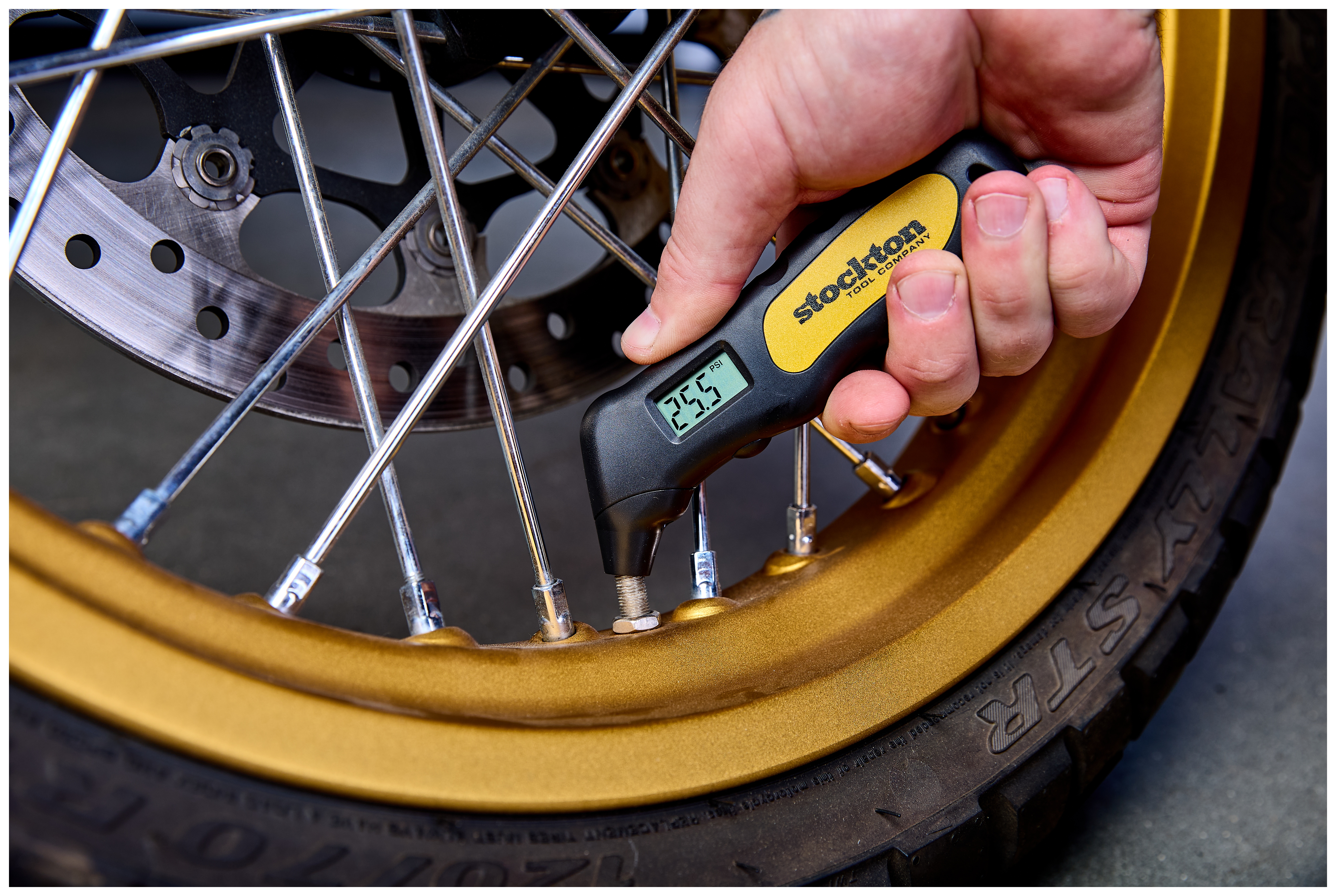 Stockton Digital Tire Pressure Gauge