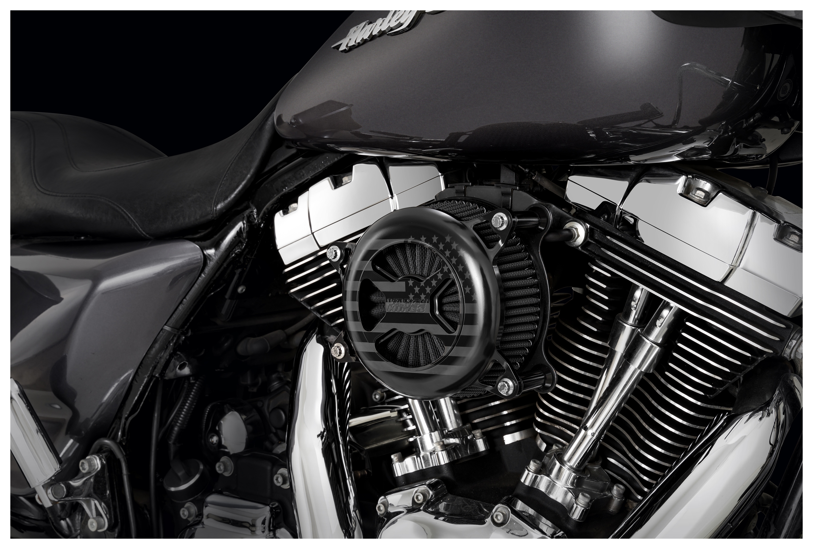 Vance & Hines VO2 America Limited Edition Air Cleaner For Harley