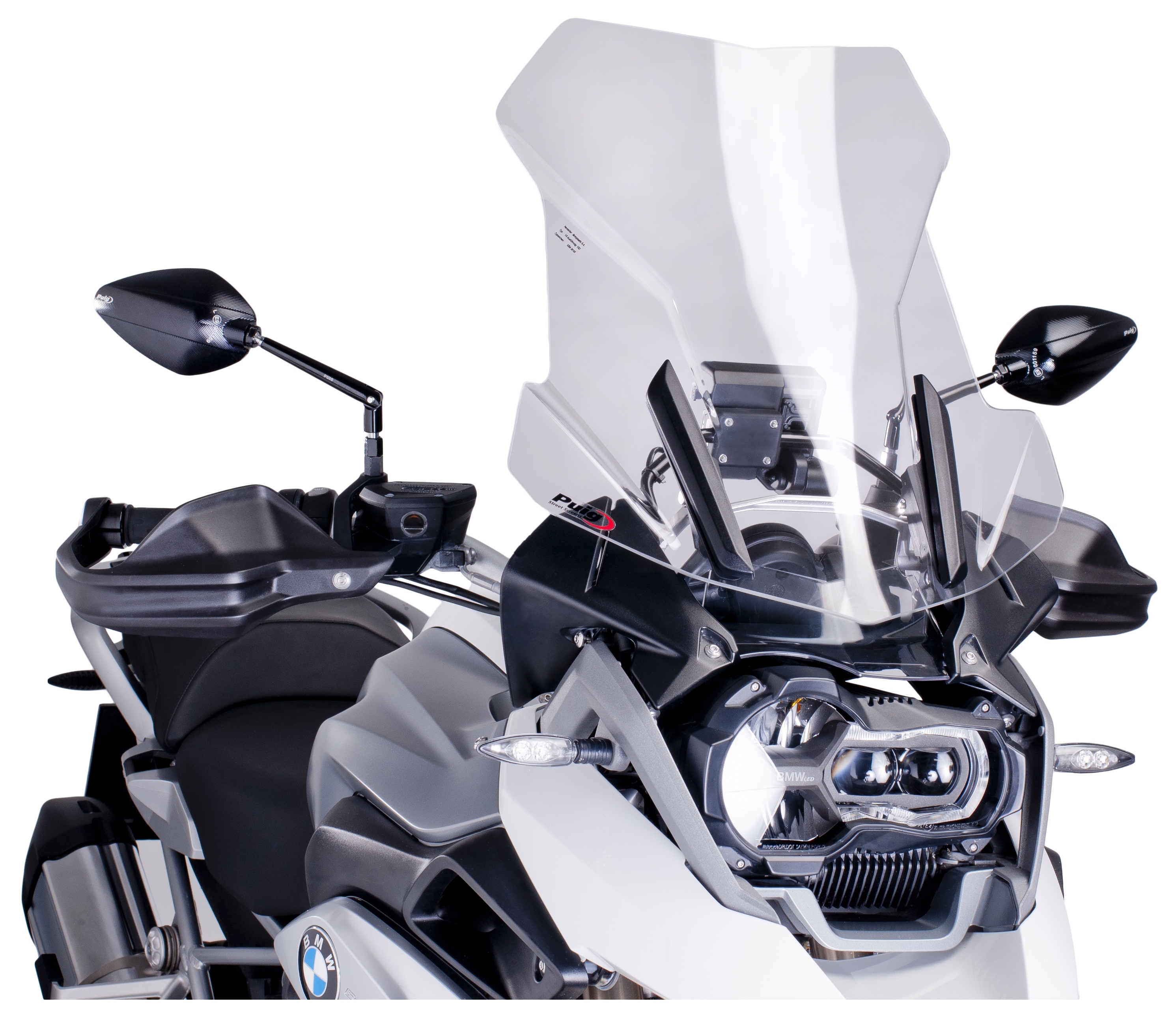 Puig Touring Windscreen BMW R1200GS / Adventure / R1250GS / Adventure Clear / Without Visor [Blemished - Very Good]