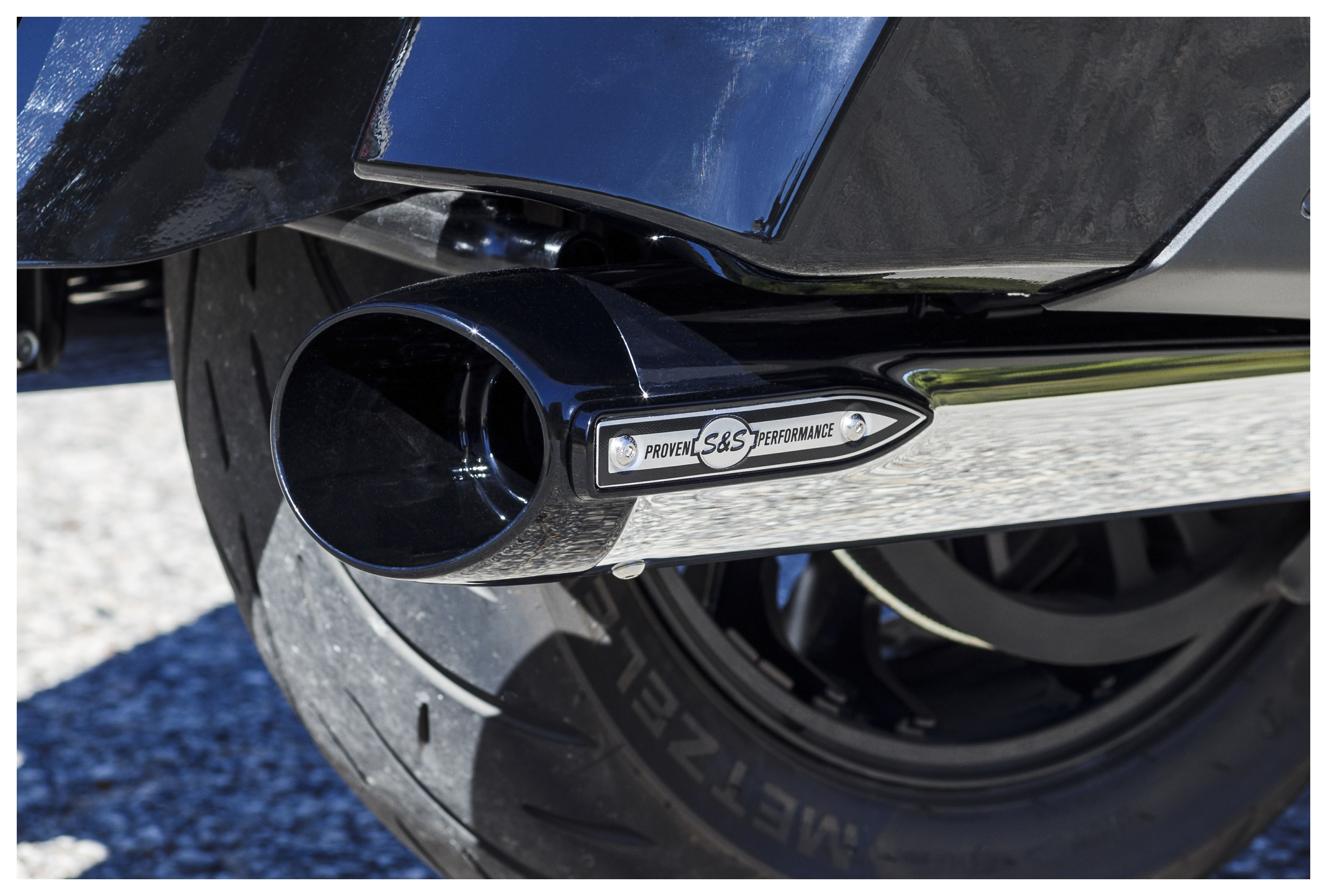 S&S Cycle Broadhead Slip-On Mufflers For Indian Touring 2014-2025