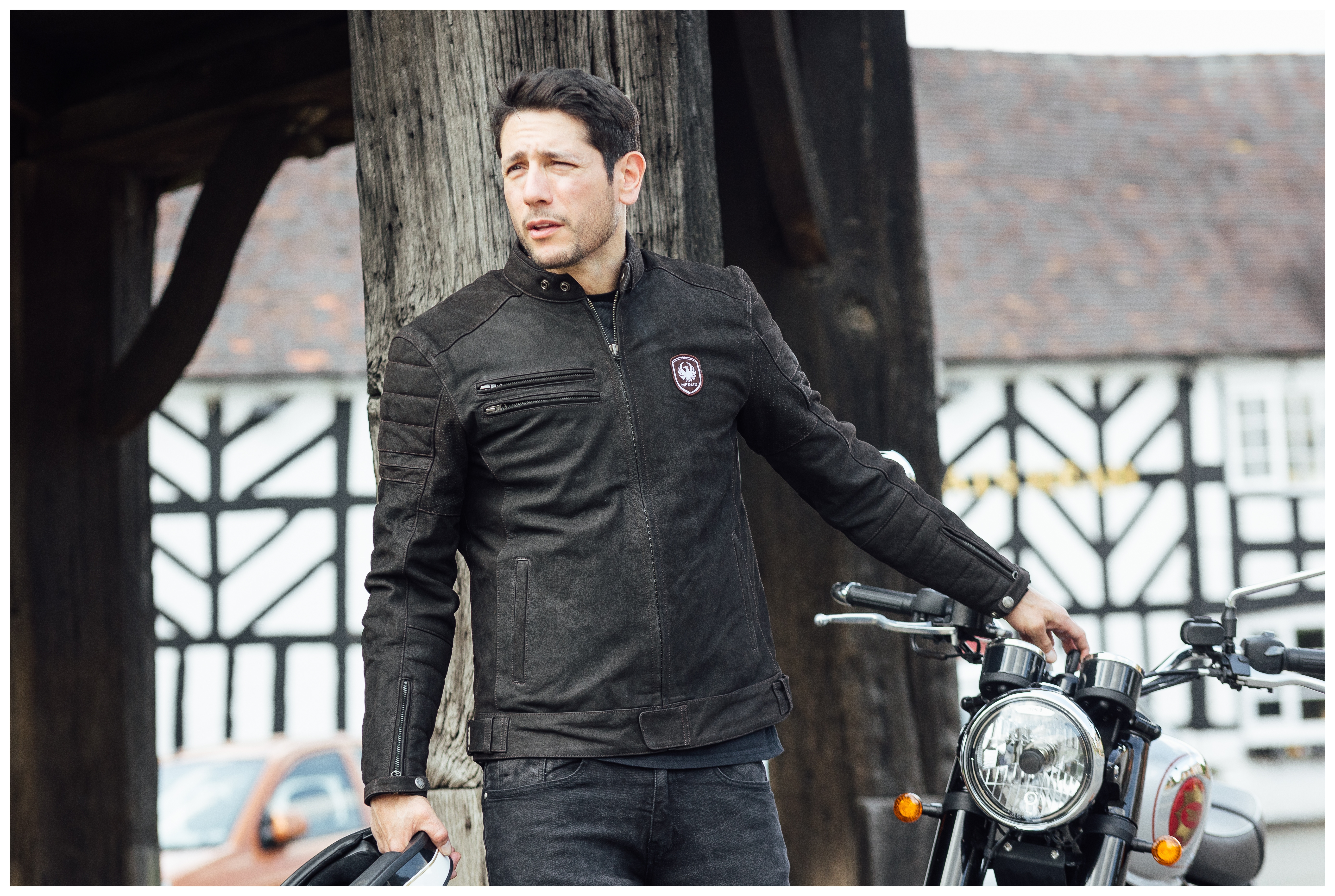 Merlin Alton II D3O Leather Jacket