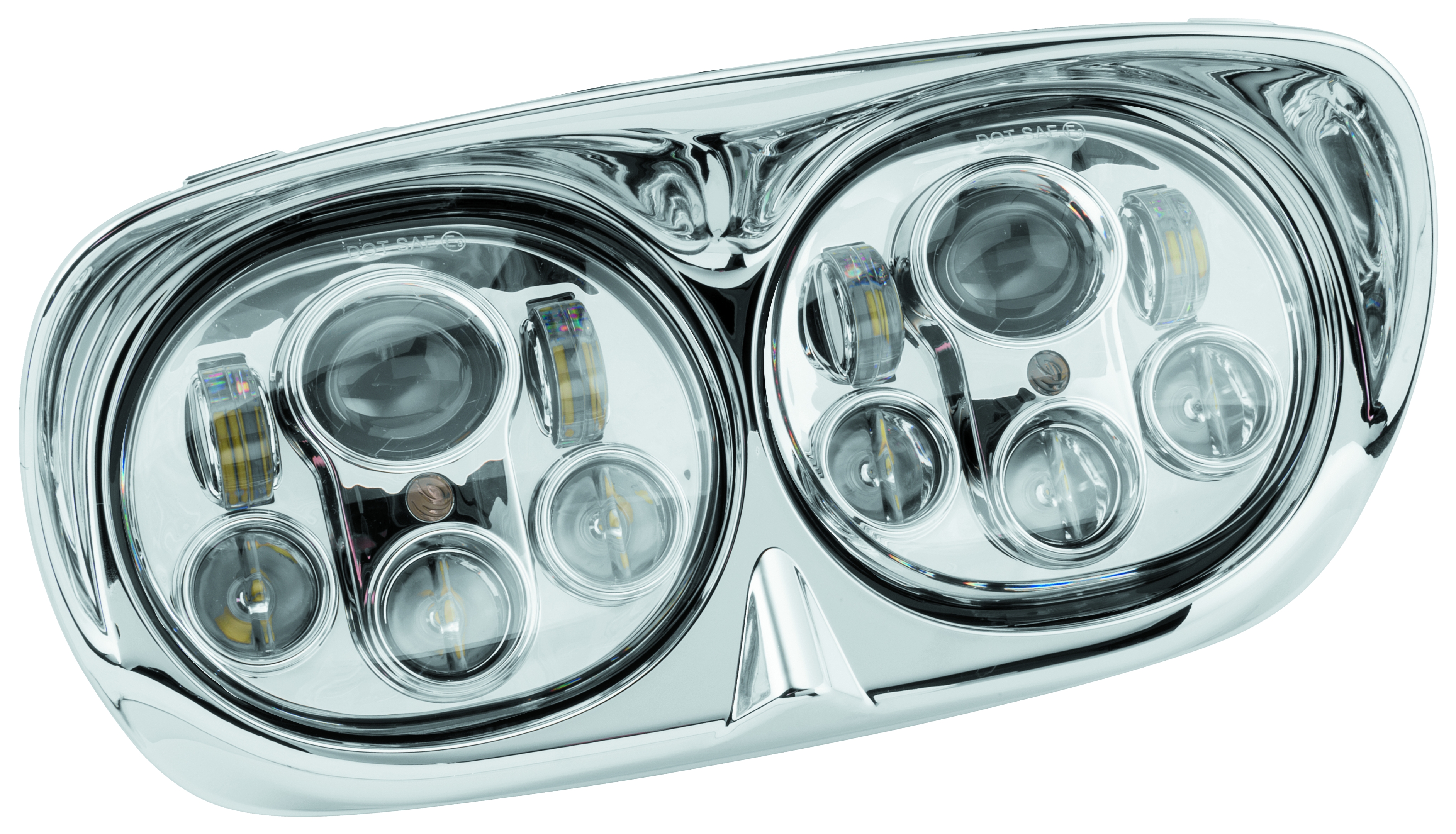 Letric Lighting Co. LED Headlight For Harley Road Glide 1998-2013