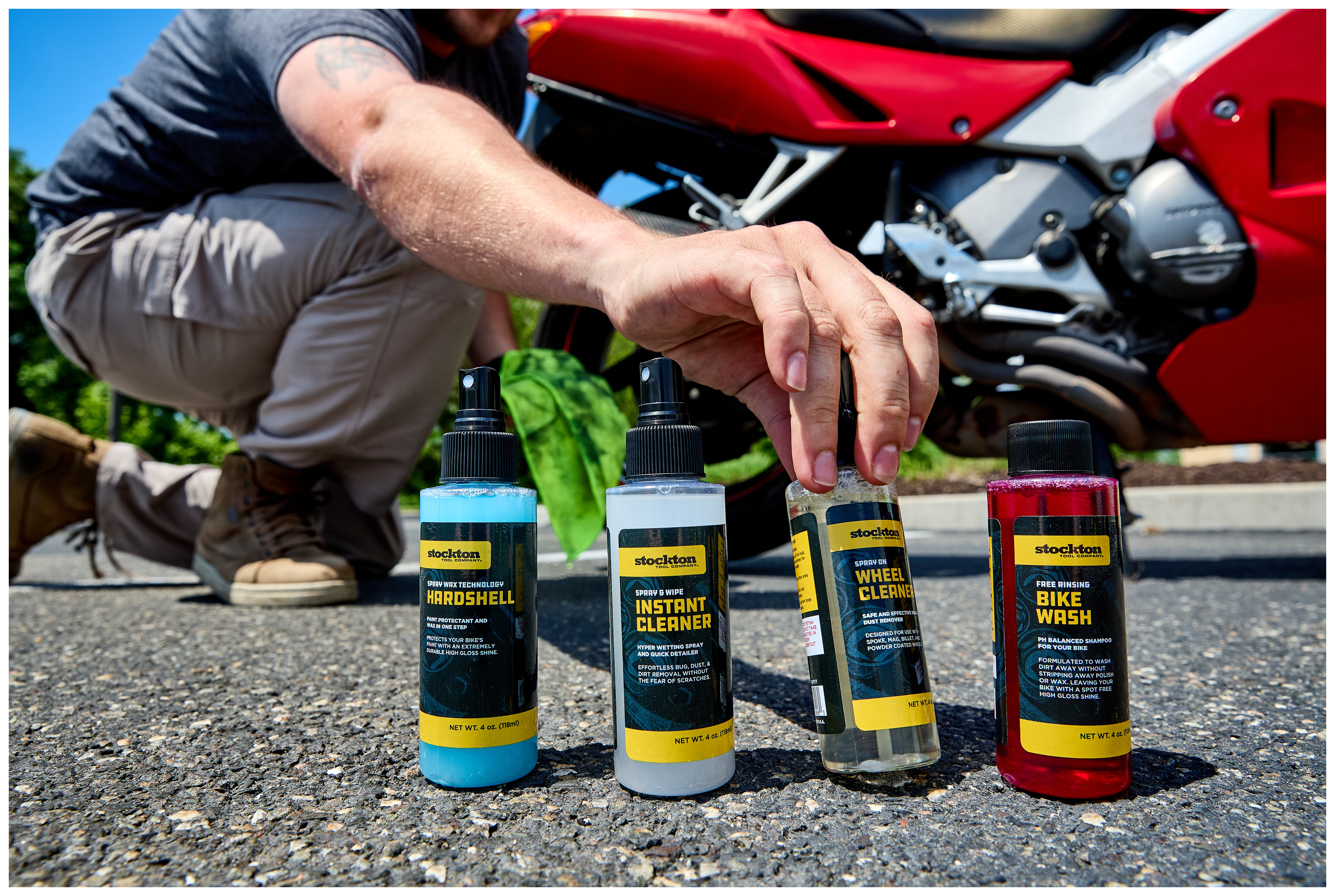 Stockton Sportbike Shine Kit