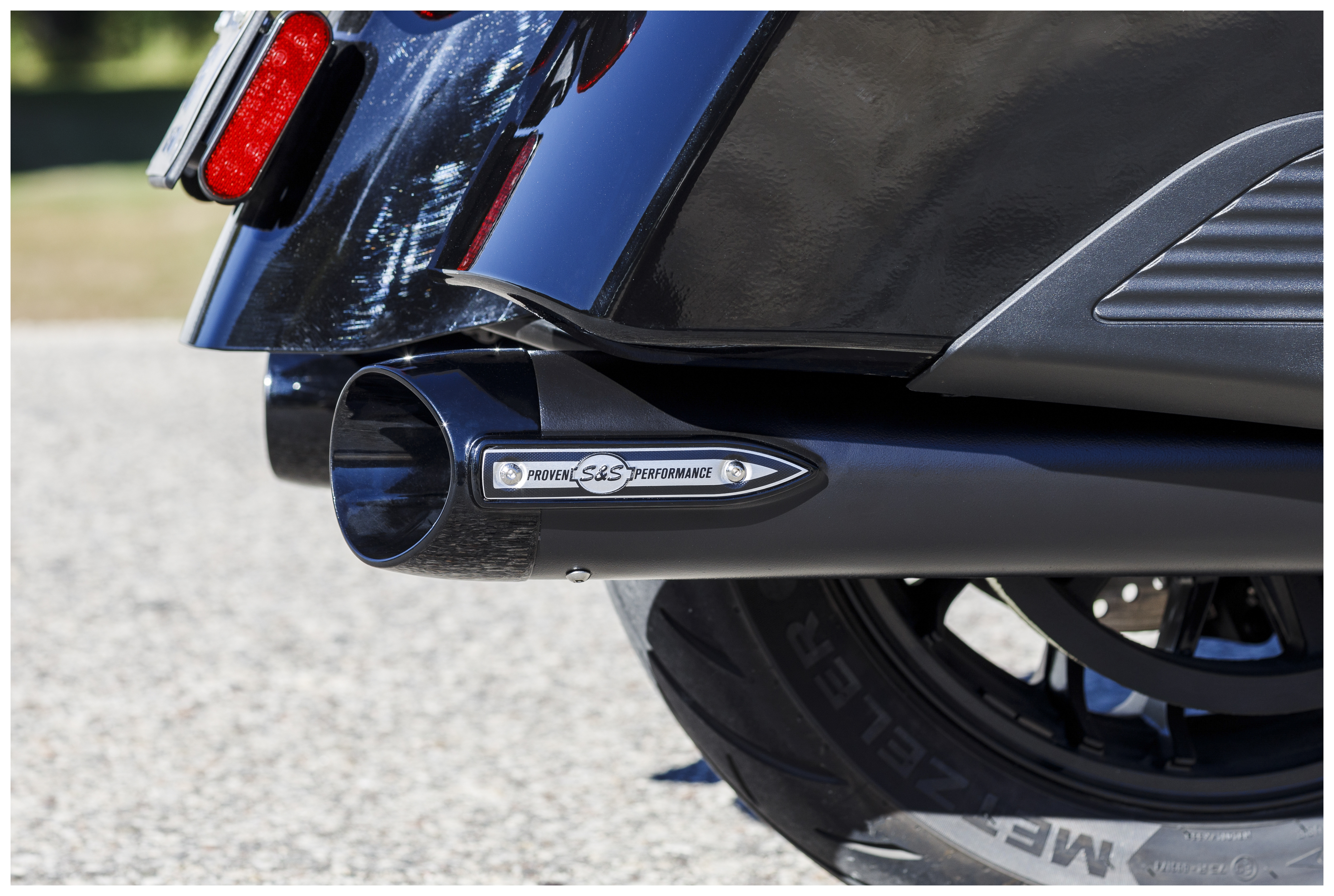 S&S Cycle Broadhead Slip-On Mufflers For Indian Touring 2014-2025