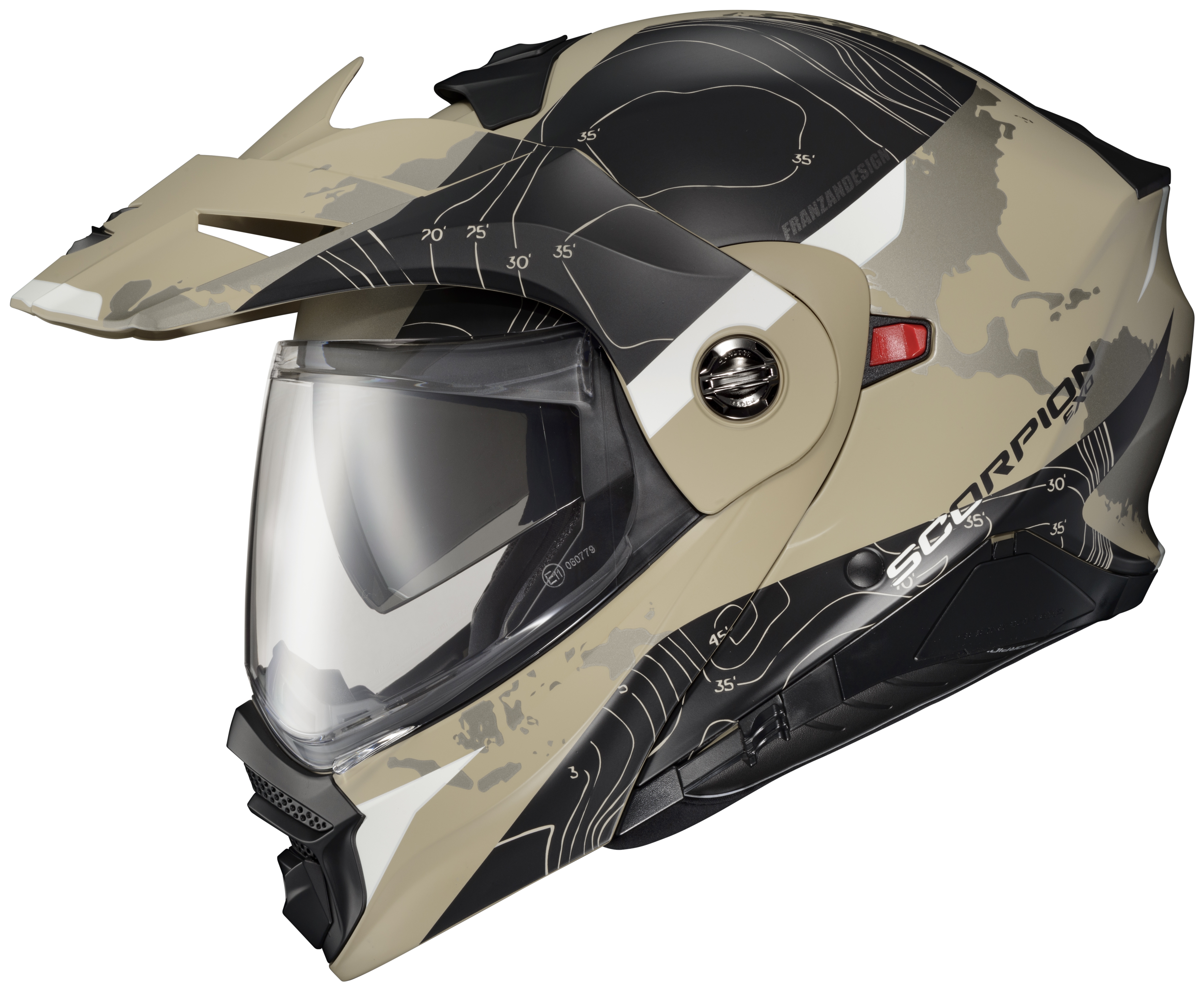Scorpion EXO-AT960 Topographic Helmet