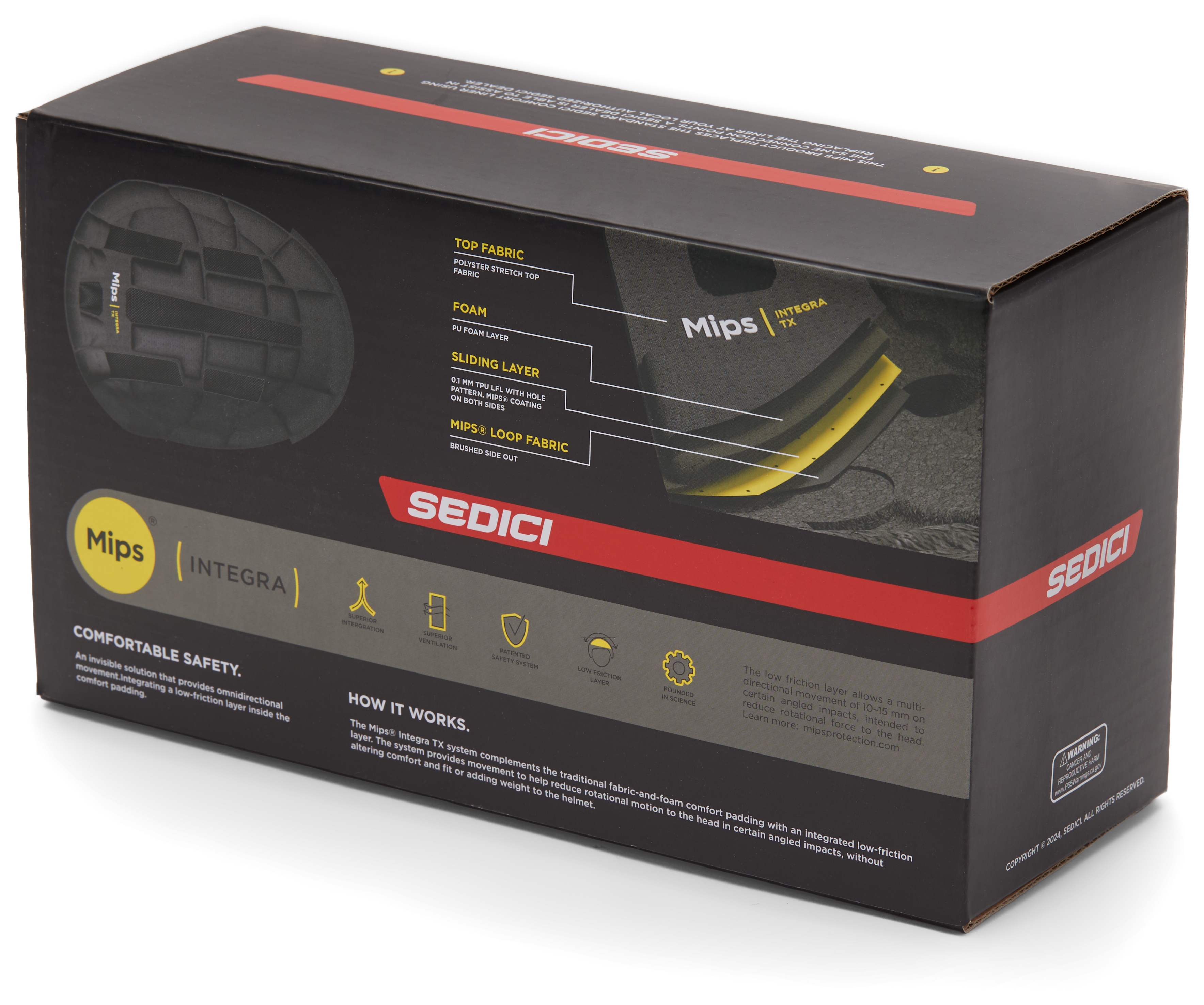 Sedici Strada 3 Mips Integra TX Helmet Liner