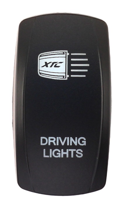 XTC Power Products Dash Switch Rocker Face - Driving Lights