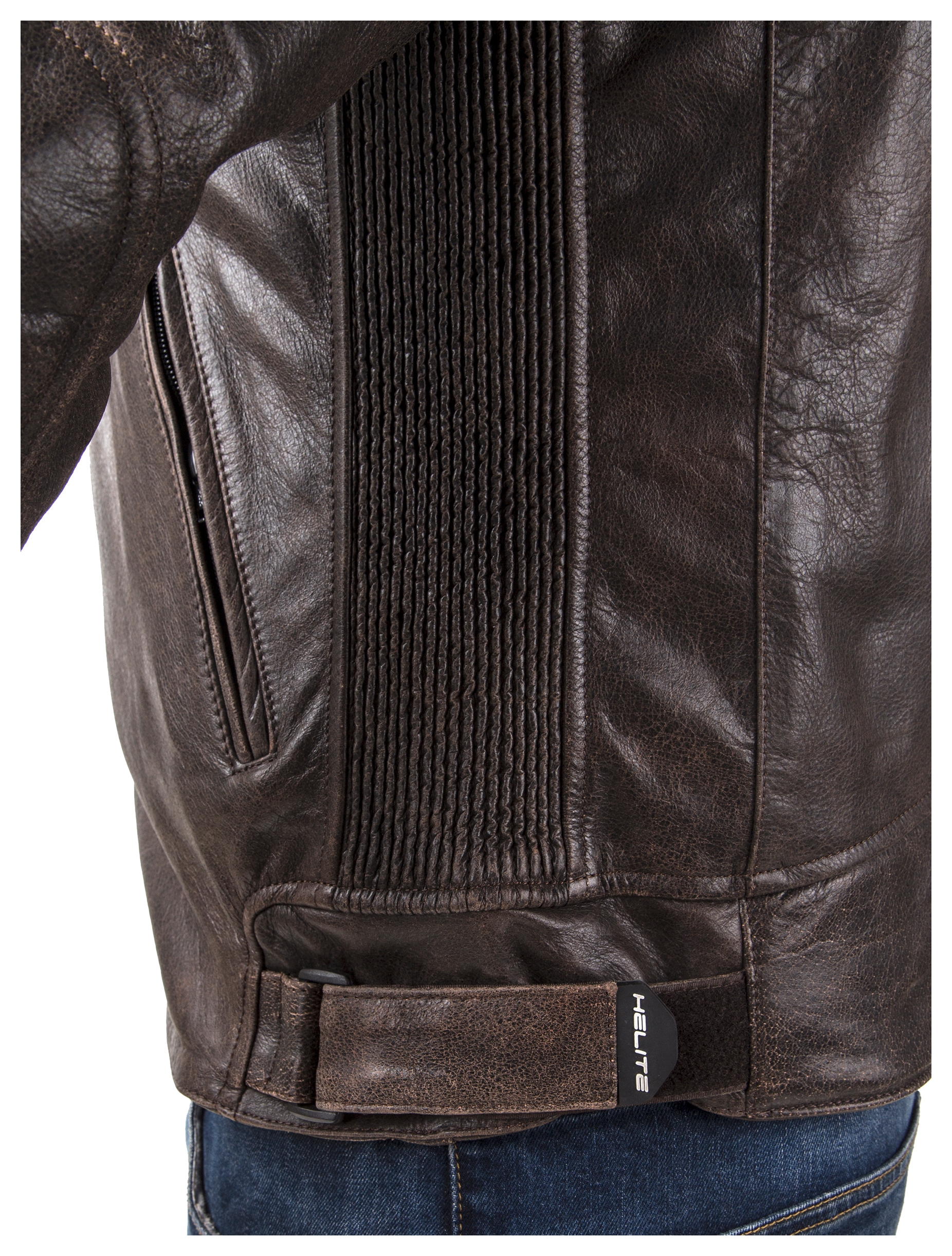 Helite Leather Airbag Jacket