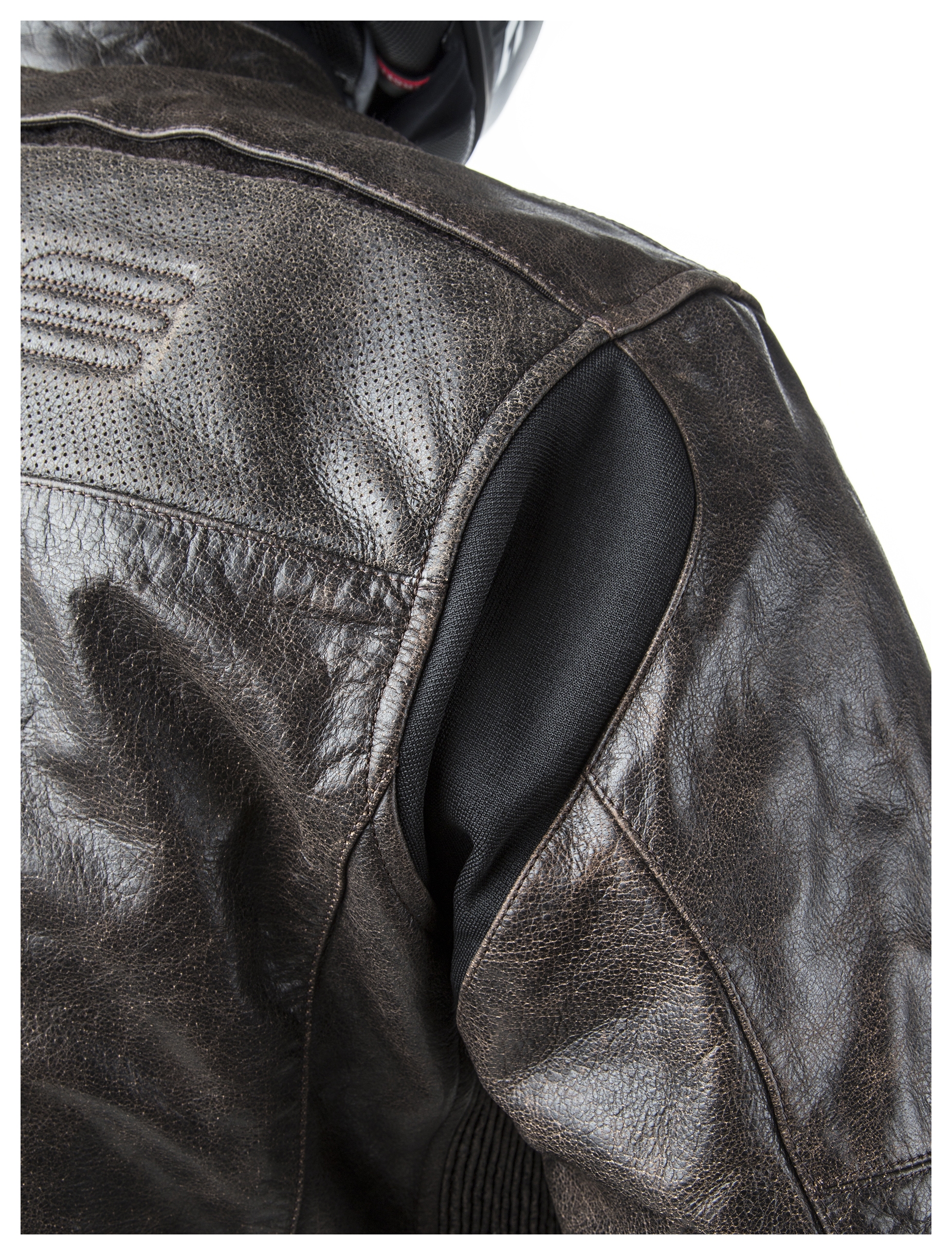Helite Leather Airbag Jacket