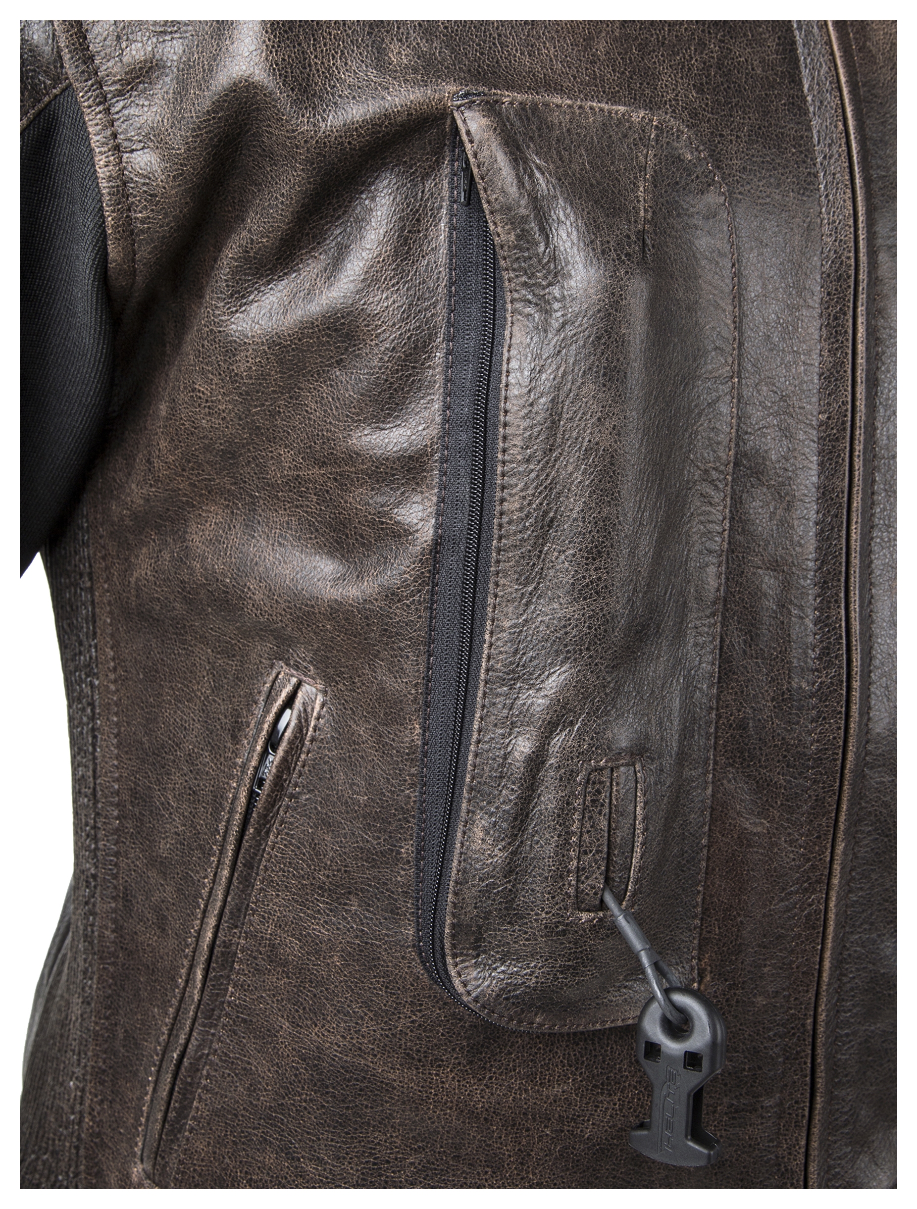 Helite Leather Airbag Jacket