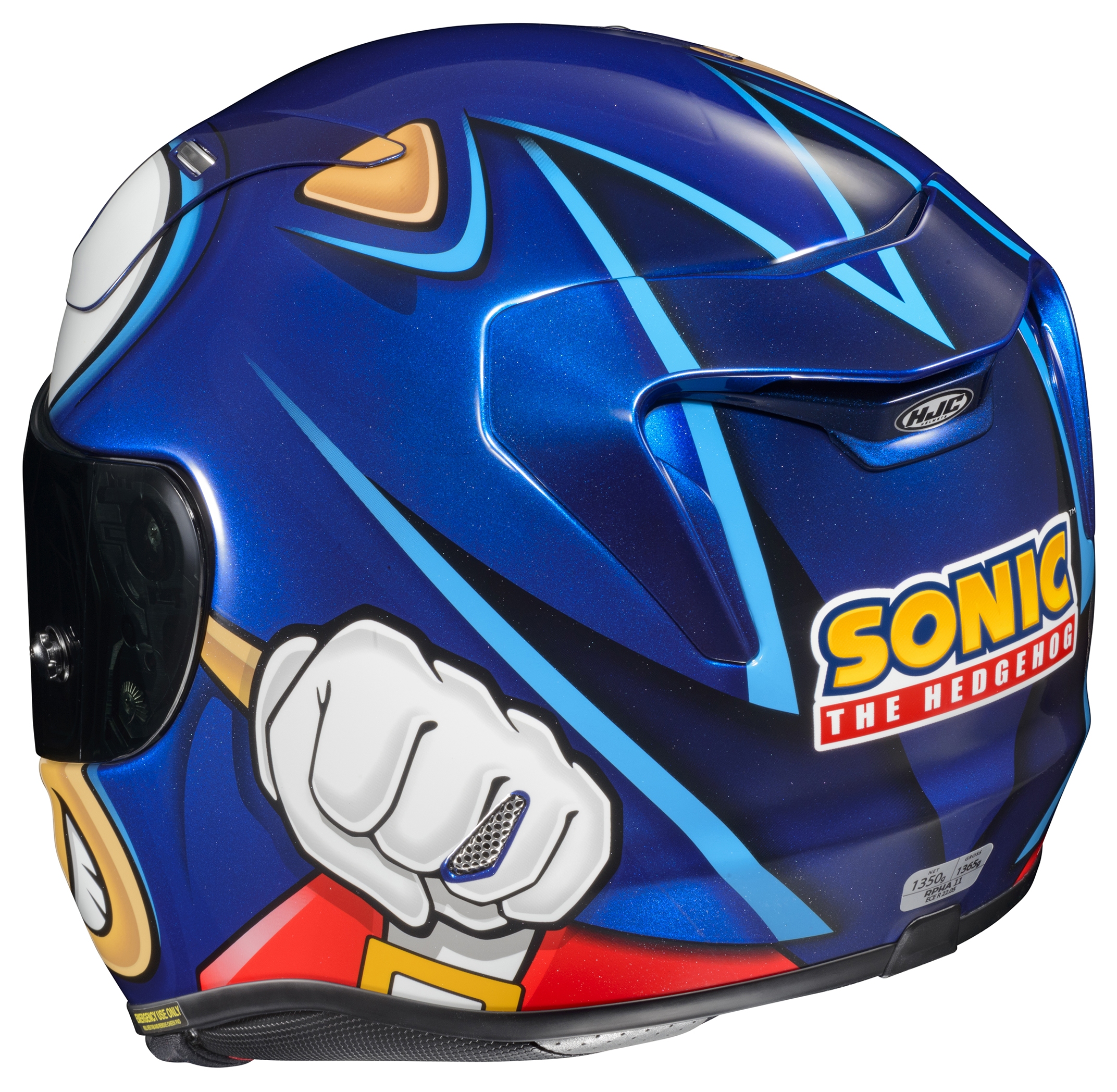 HJC RPHA 11 Pro Sonic Sega Helmet
