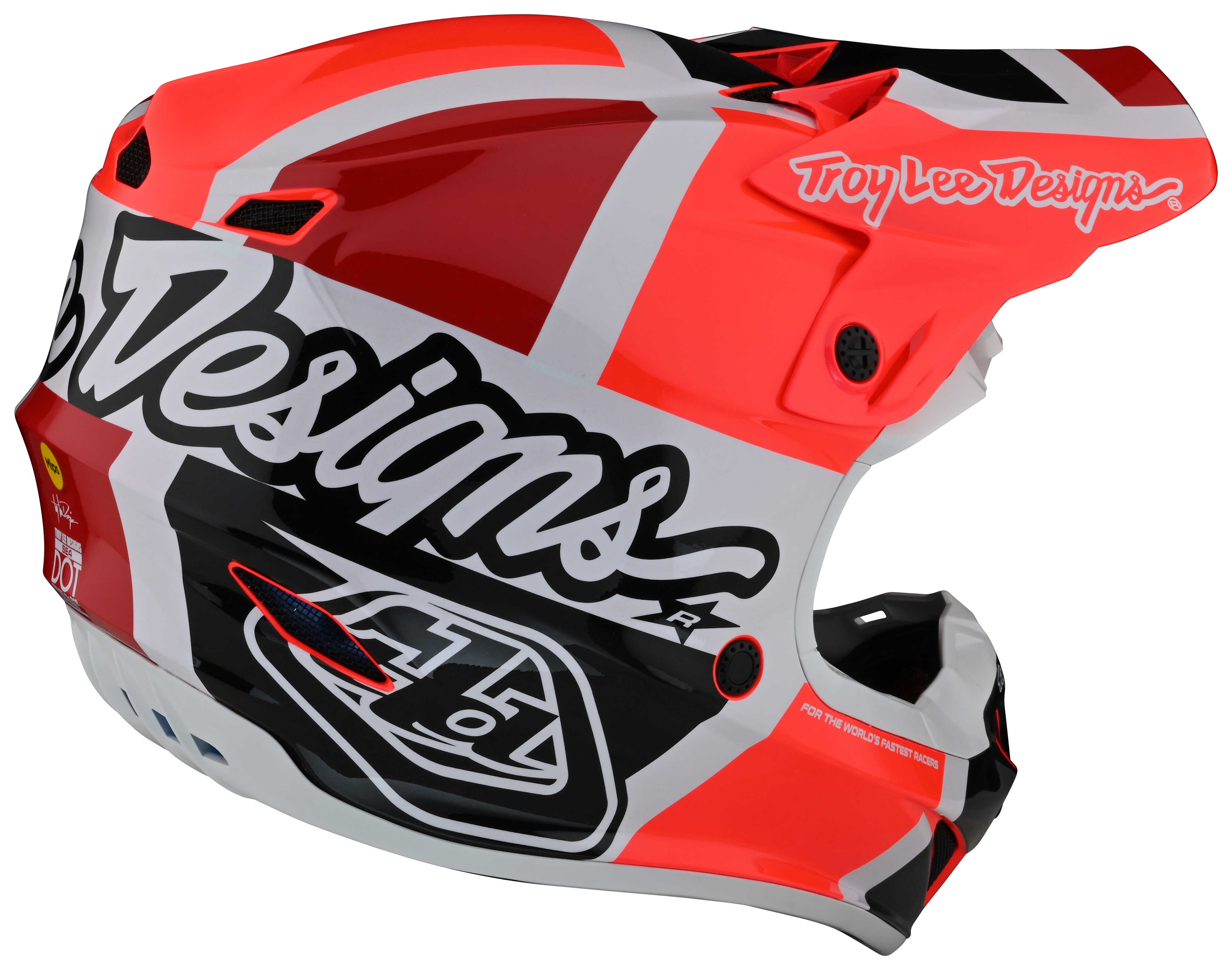 Troy Lee SE4 Polyacrylite Quattro Helmet (SM and LG)