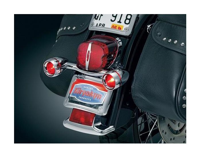 Kuryakyn Bullet Rear Turn Signal Bar Kit For Harley 1986-2022