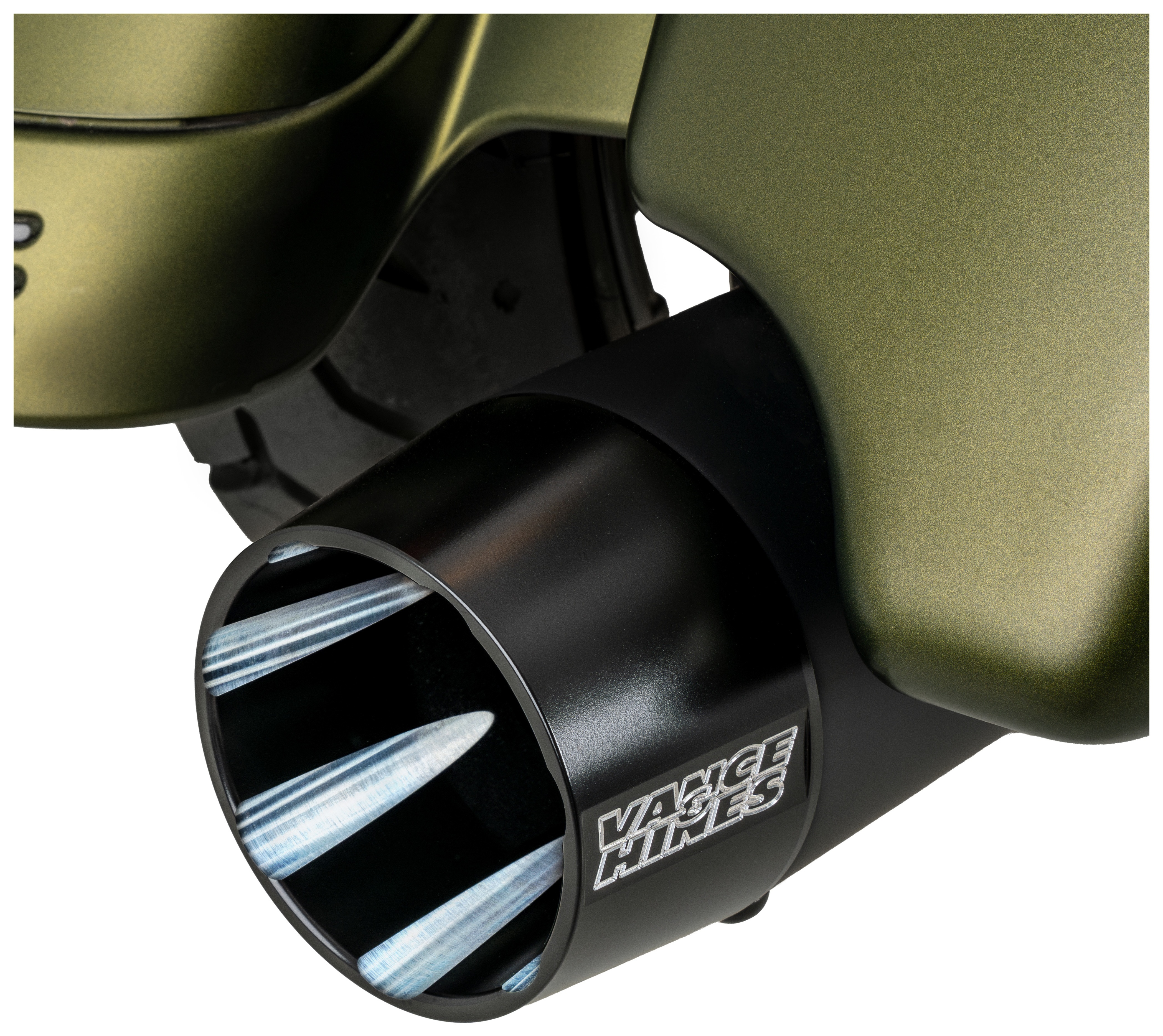 Vance & Hines Blackbird 450 Slip-Ons For Harley Touring 2017-2024 Ceramic Matte Black [Previously Installed]