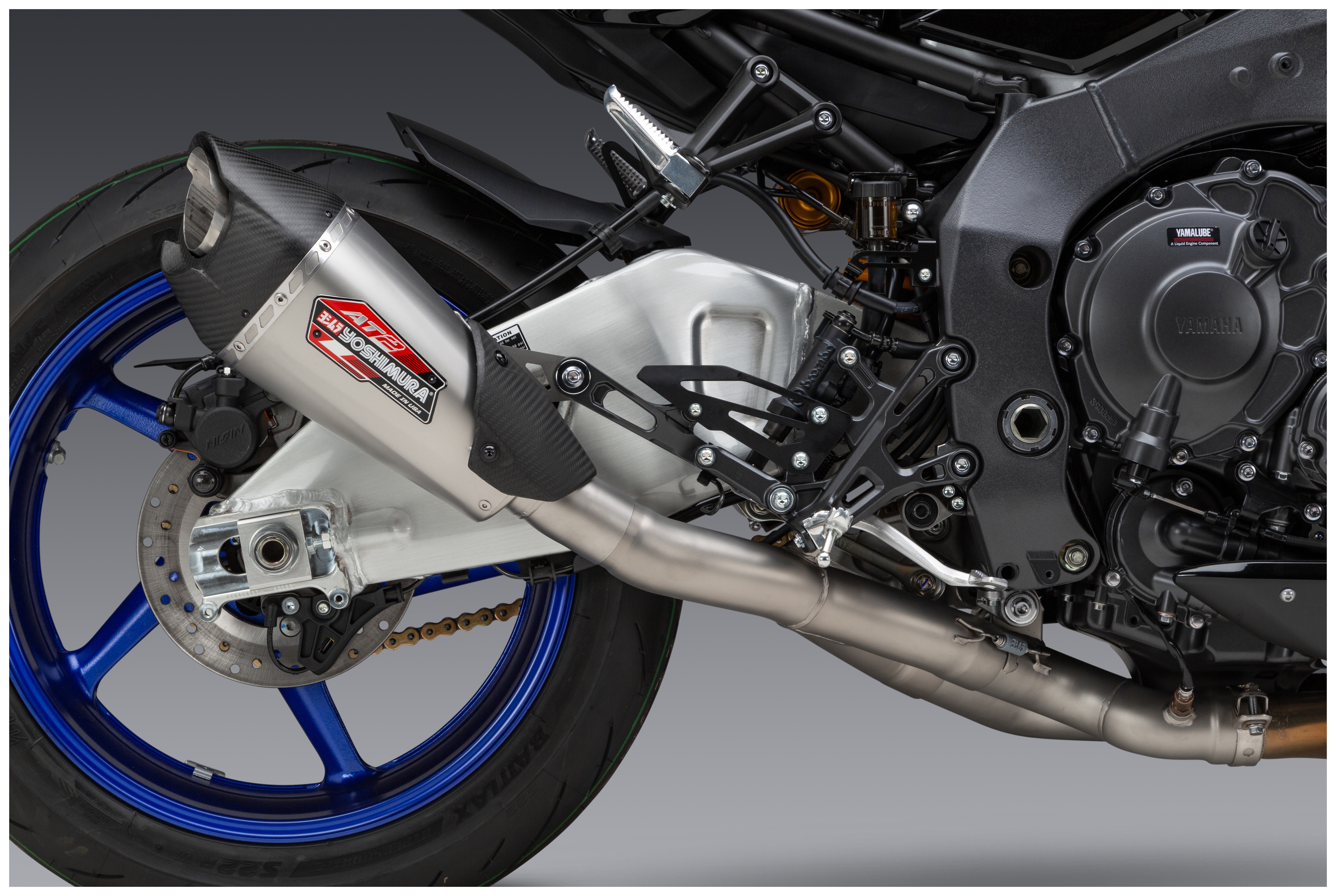 Yoshimura AT2 3/4 Race Slip-On Exhaust Yamaha MT-10 / SP 2022-2025