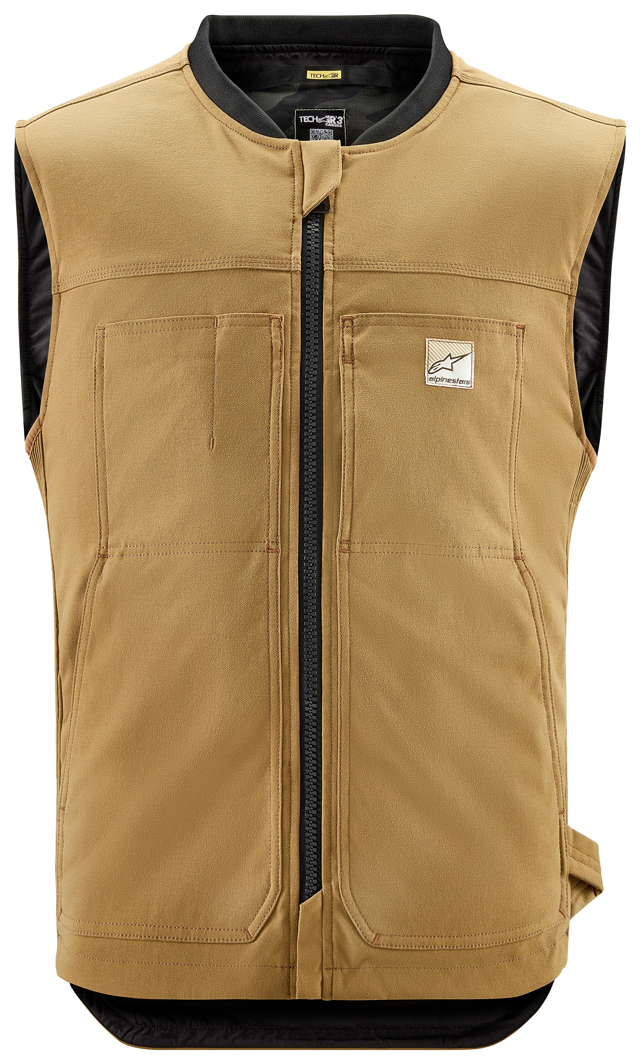 Alpinestars Tech-Air 3 Canvas Vest Airbag System Tan / XL [Open Box]