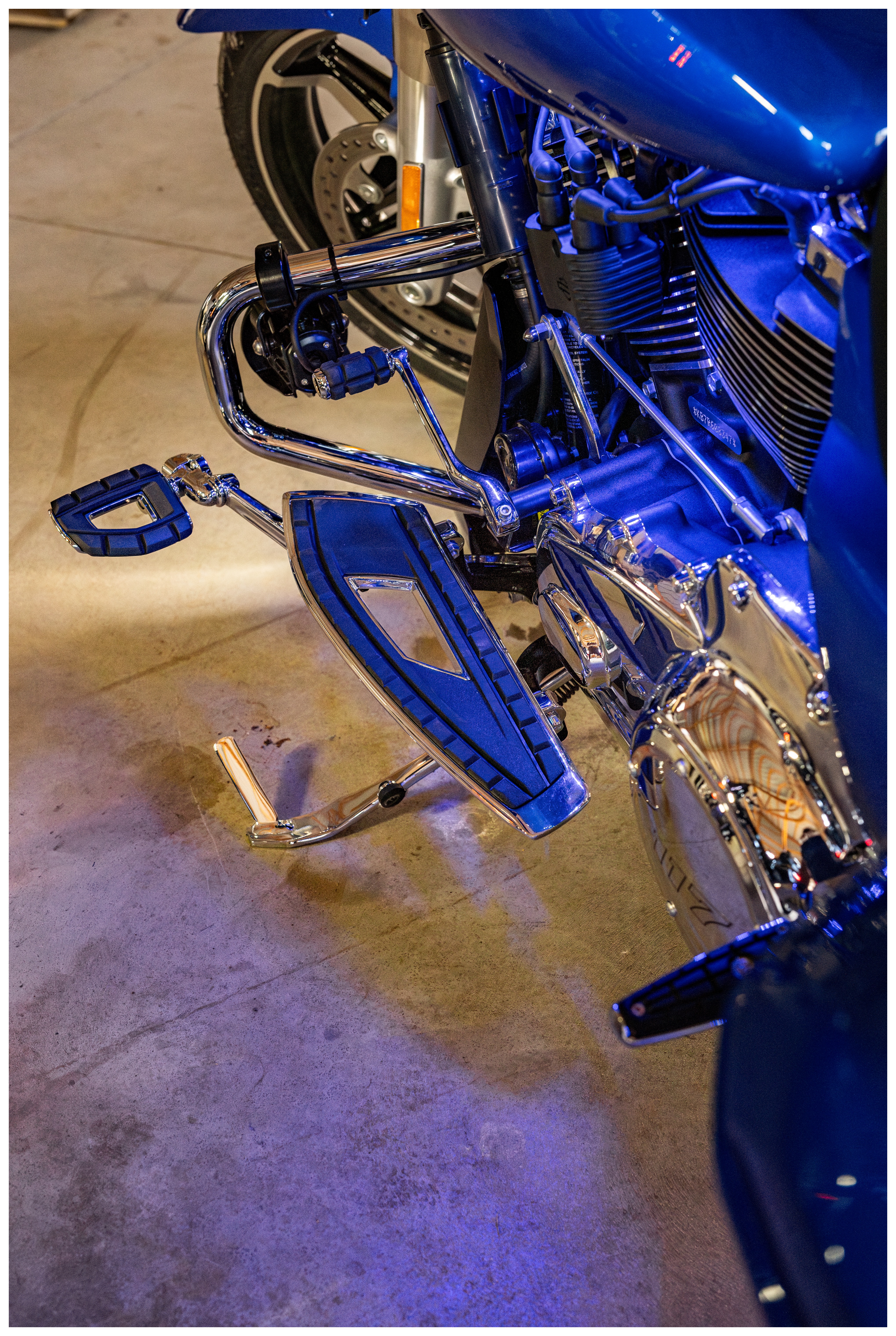 Ciro Chicane Driver Floorboards For Harley 1984-2025
