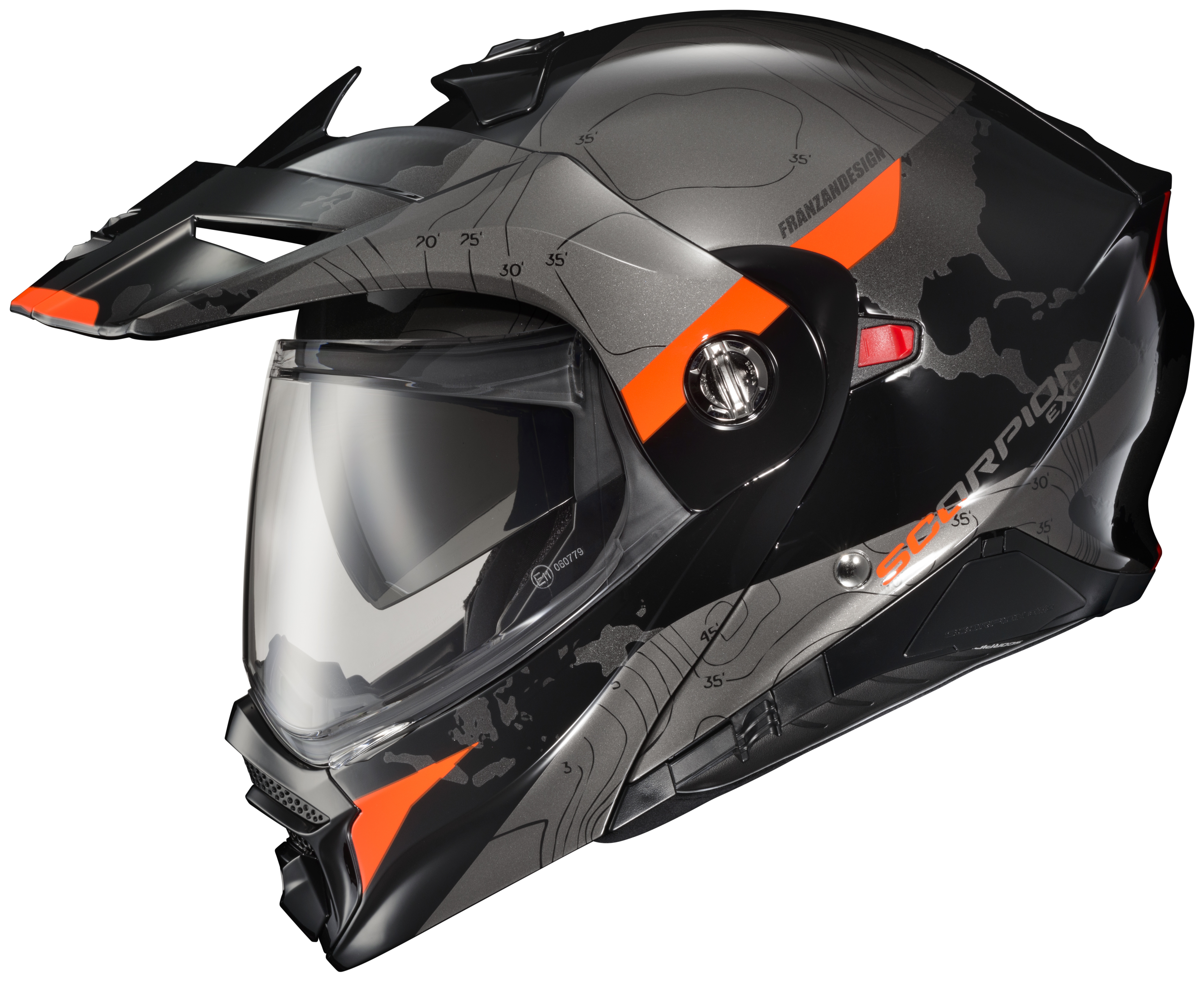 Scorpion EXO-AT960 Topographic Helmet
