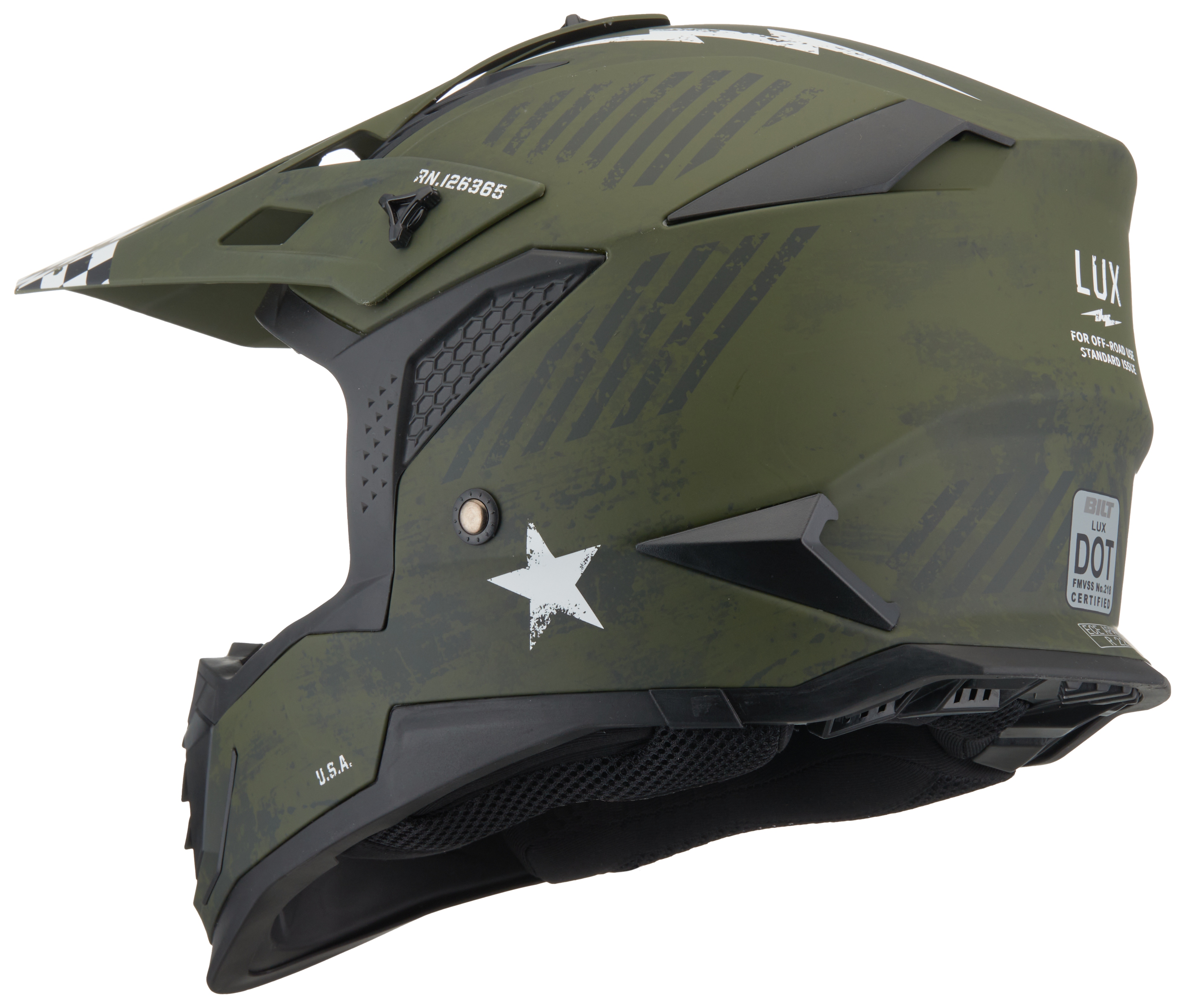 BILT Lux Commander Race Helmet