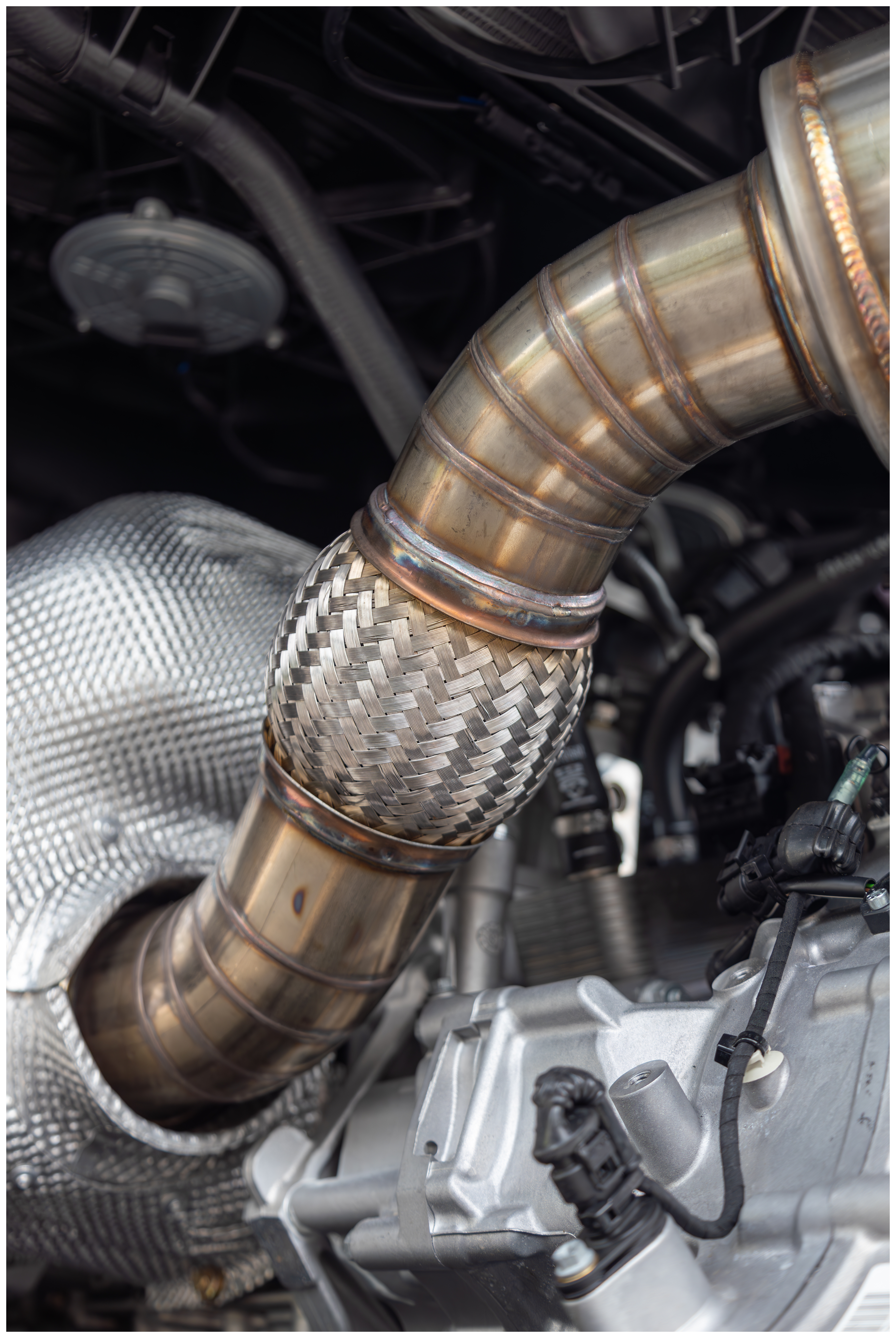 MBRP Single Turbo Back Performance Series Slip-On Exhaust Can-Am Maverick R 2024-2025