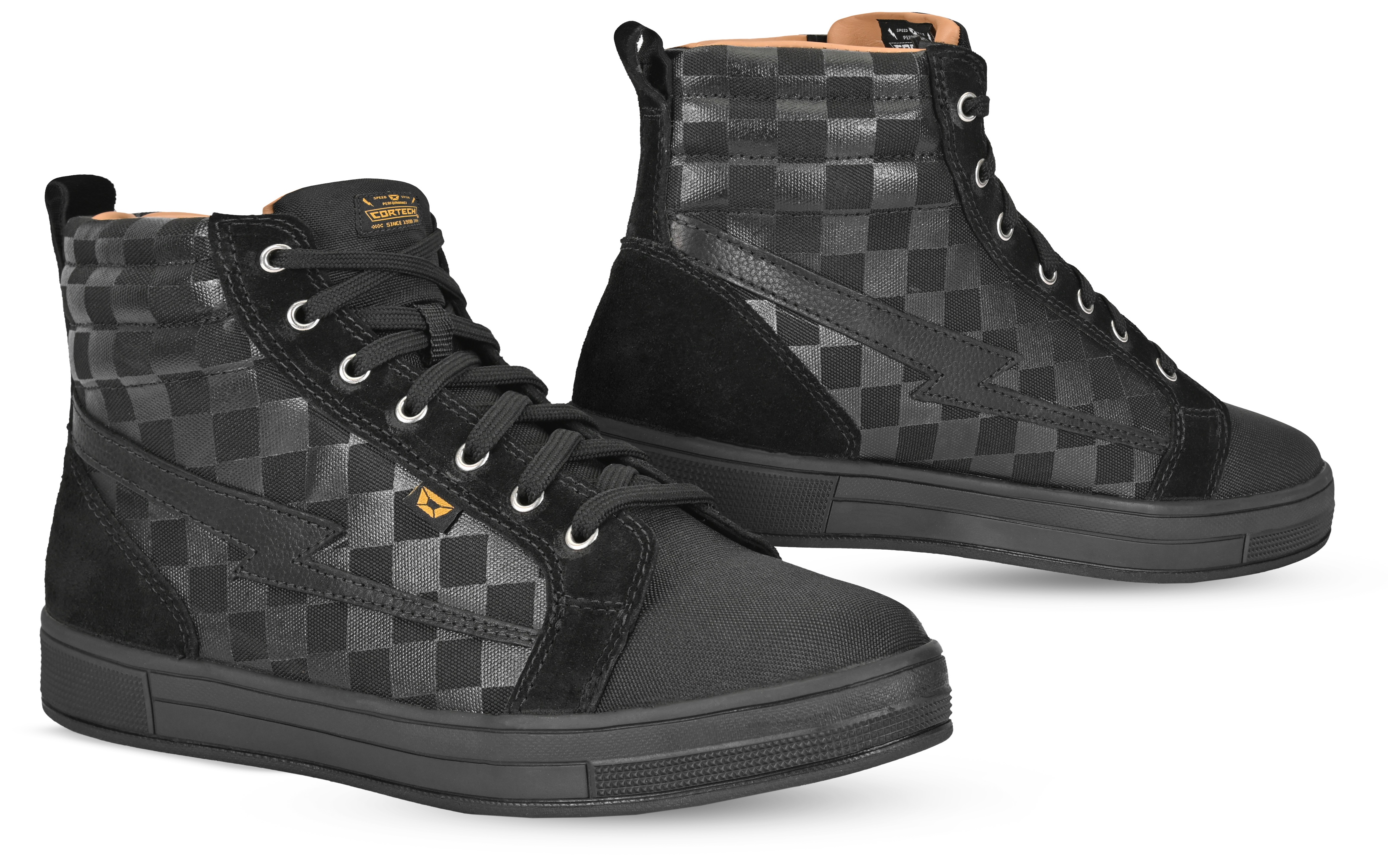 Cortech Slayer Checkered Shoes