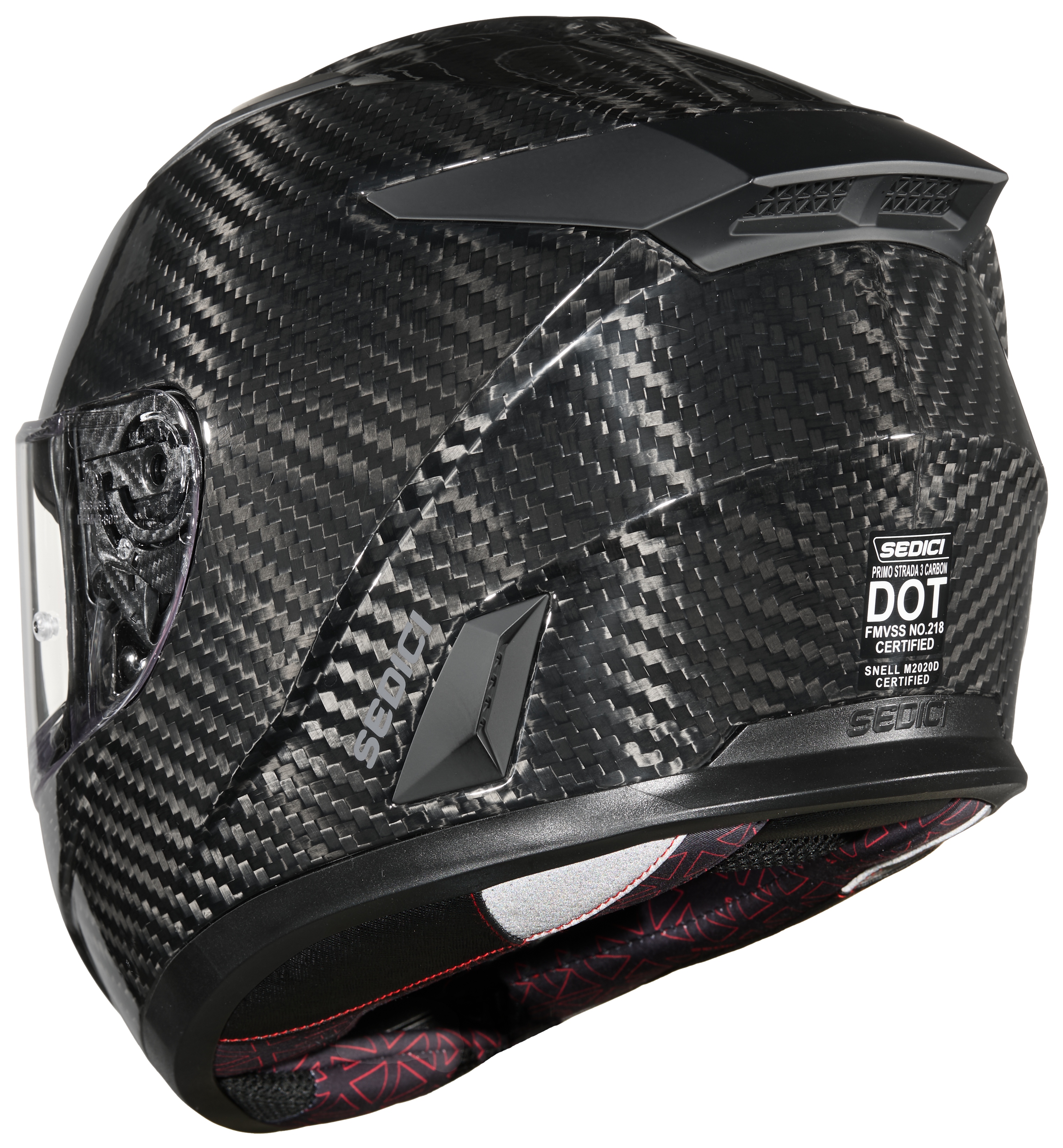 Sedici Strada 3 Primo Carbon Helmet