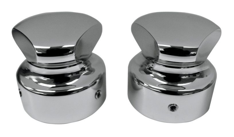 LA Choppers Front Axle Caps For Harley 1996-2025