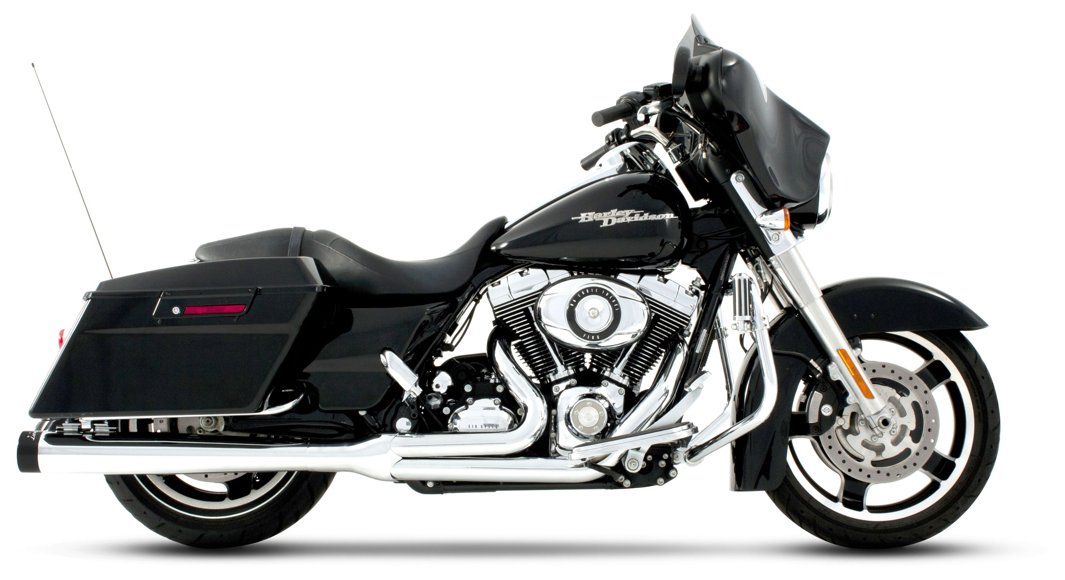 Rinehart 2-Into-1 Exhaust For Harley