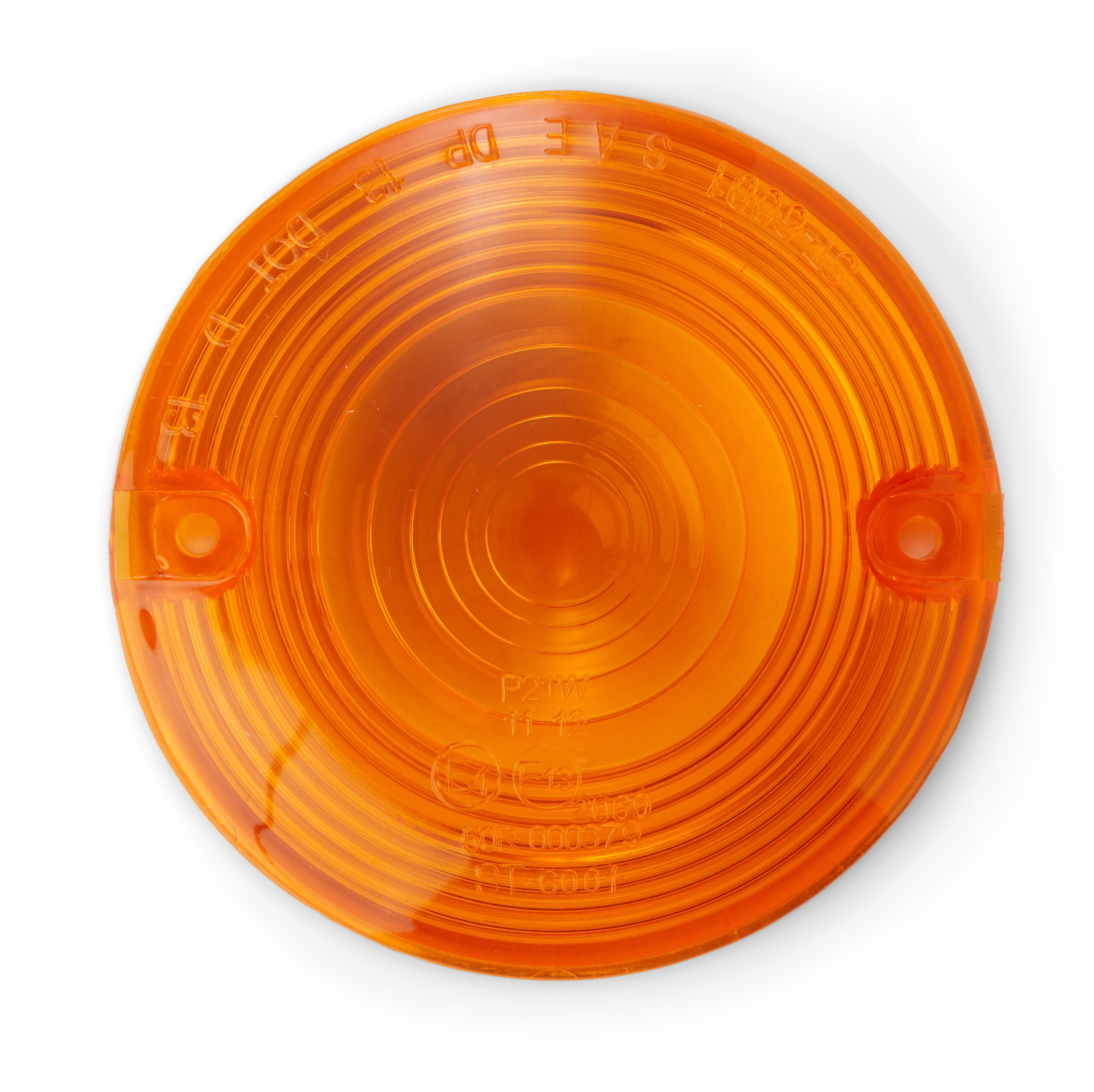 Milwaukee Twins Amber Replacement Turn Signal Lens For Harley 1986-2017