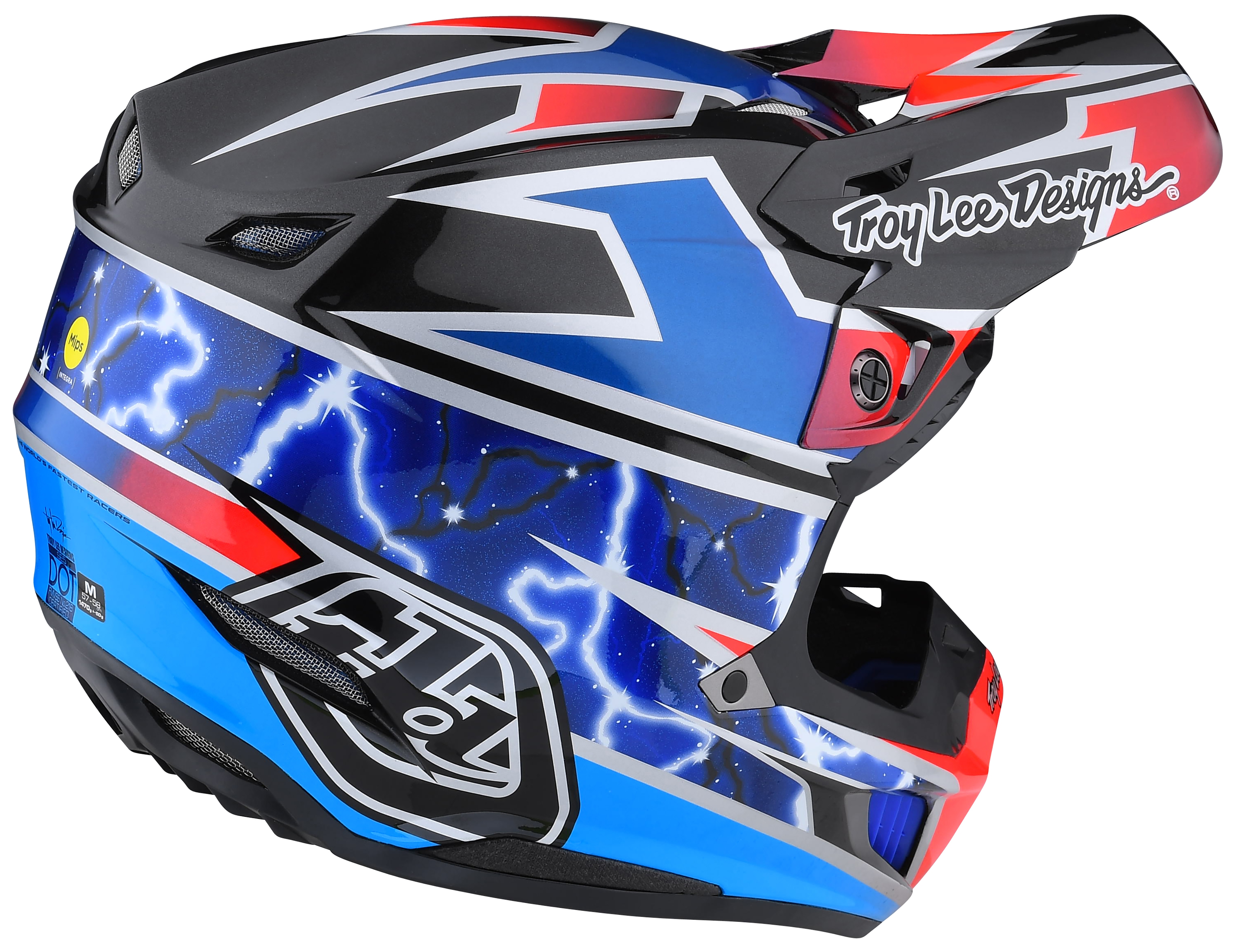 Troy Lee SE5 Lightning Helmet (MD)