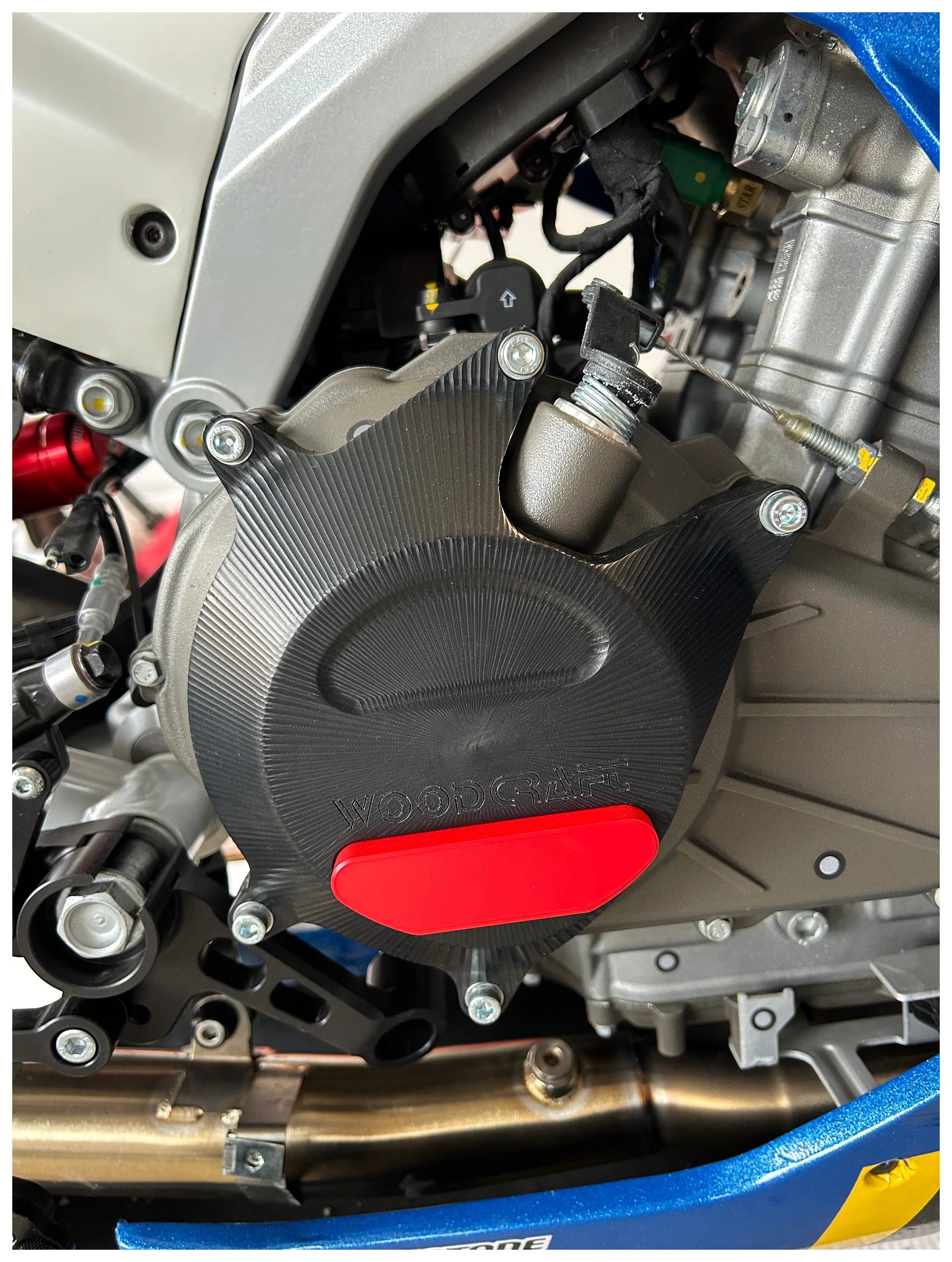 Woodcraft UHWM Plastic Clutch Cover Aprilia RS 457 2024-2025