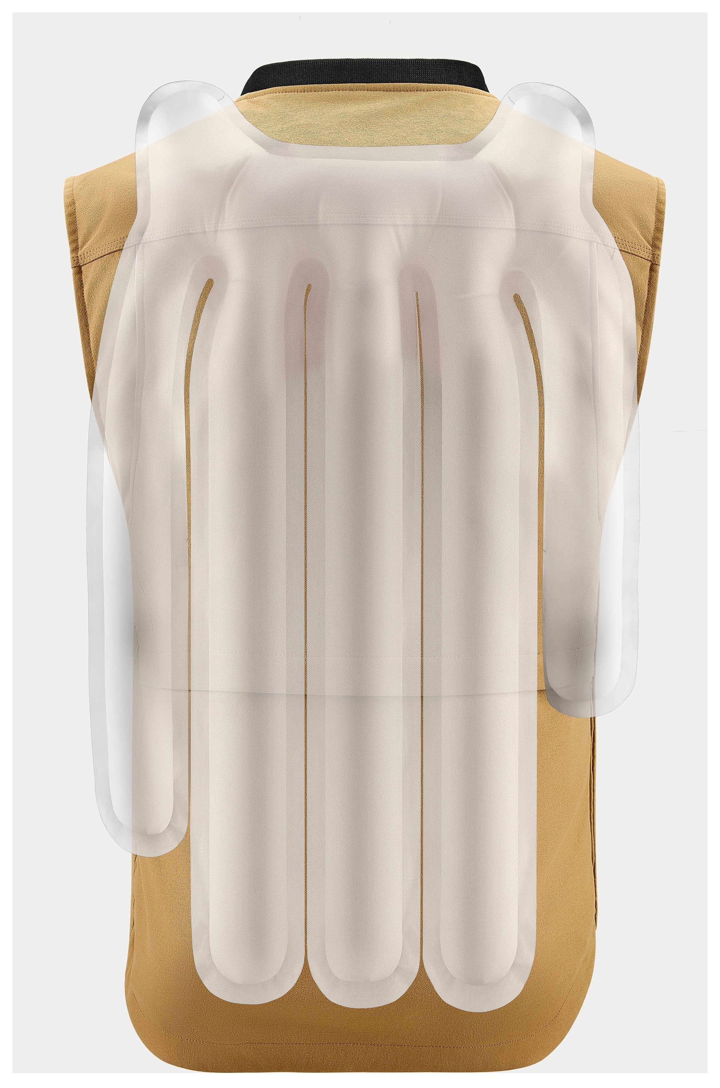 Alpinestars Tech-Air 3 Canvas Vest Airbag System Tan / XL [Open Box]