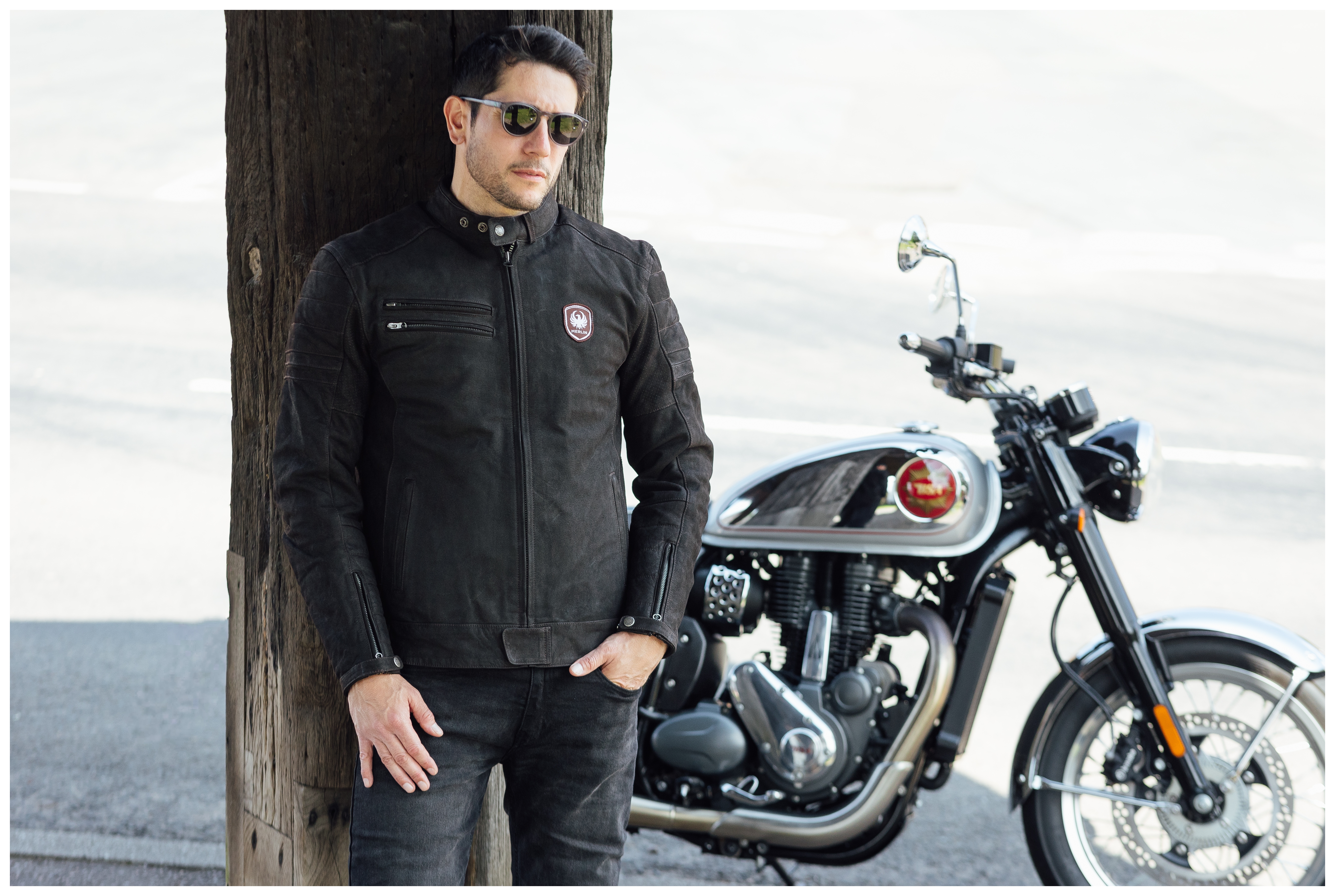 Merlin Alton II D3O Leather Jacket