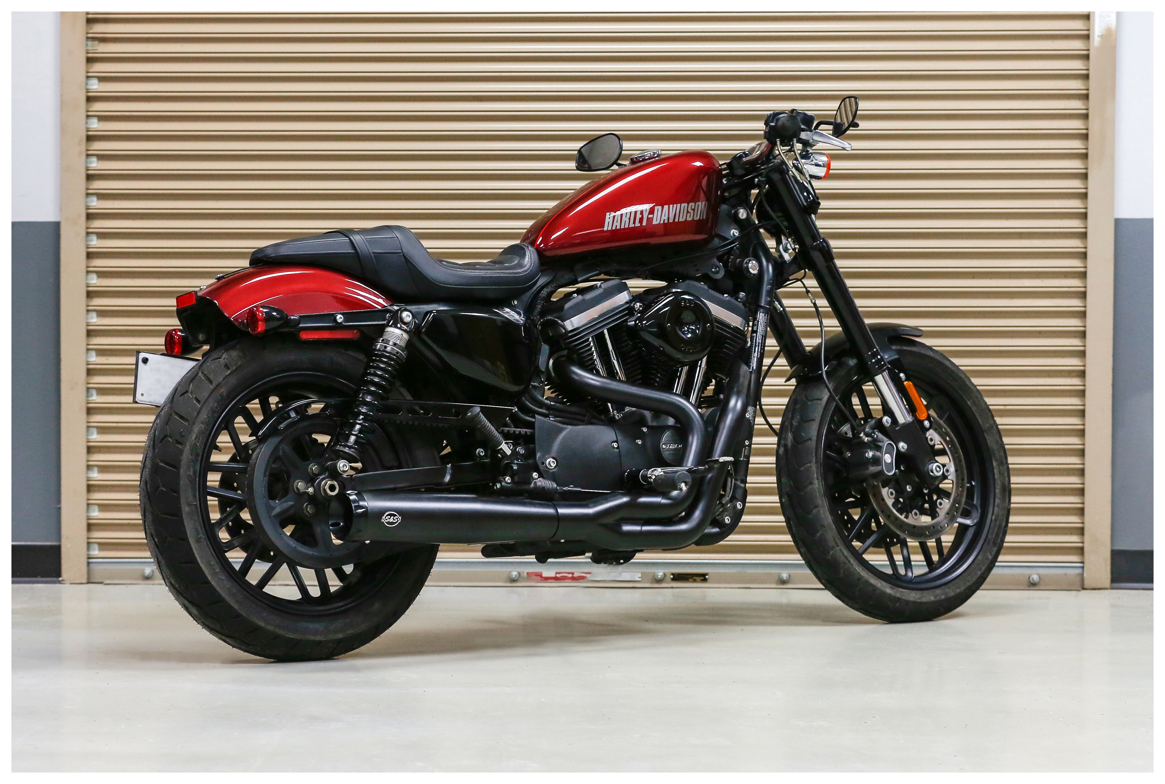 S&S Cycle SuperStreet 2-Into-1 Exhaust For Harley